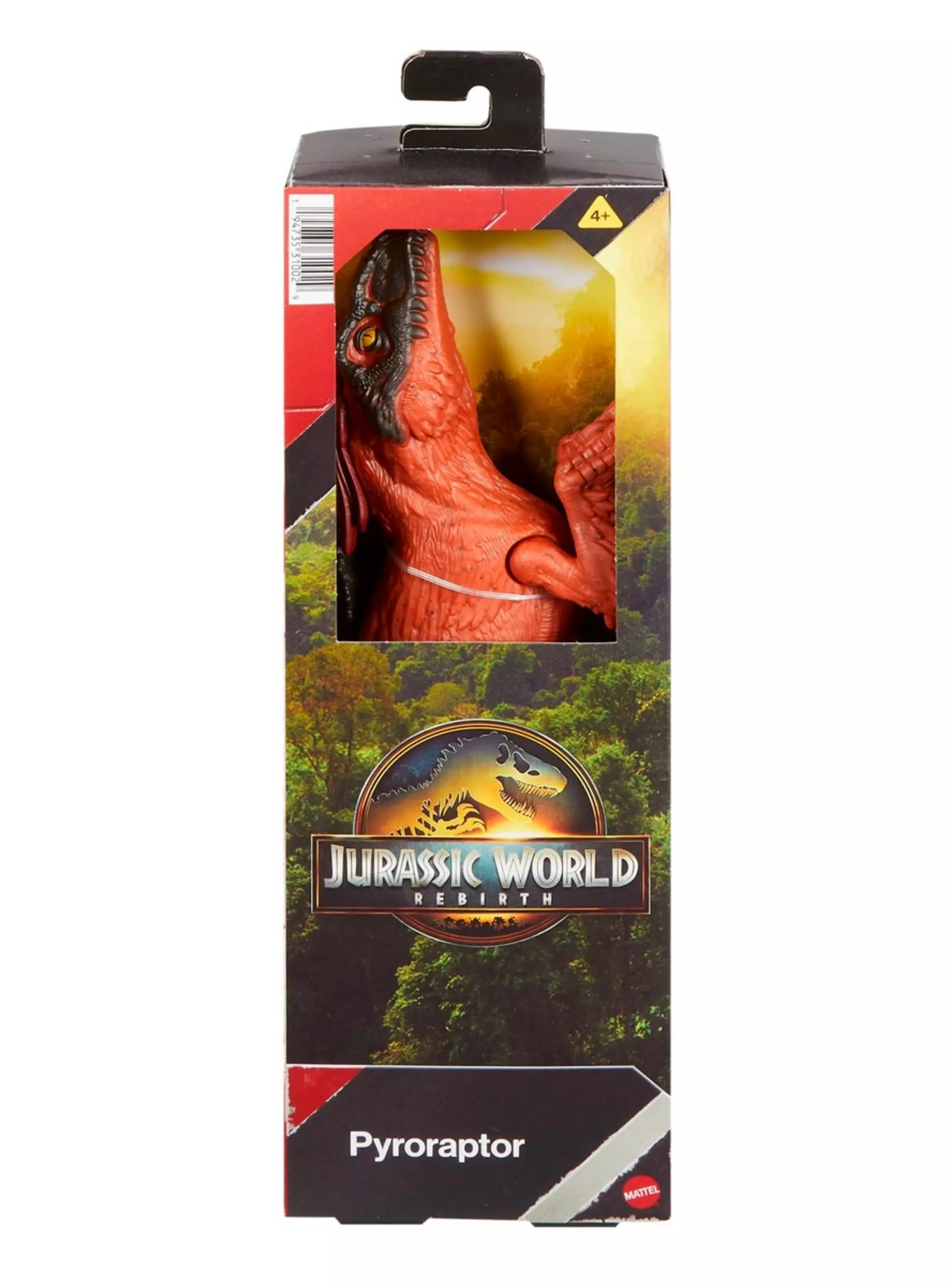Jurassic world dinosaurio de juguete rebirth de 30 cm - pyroraptor-1