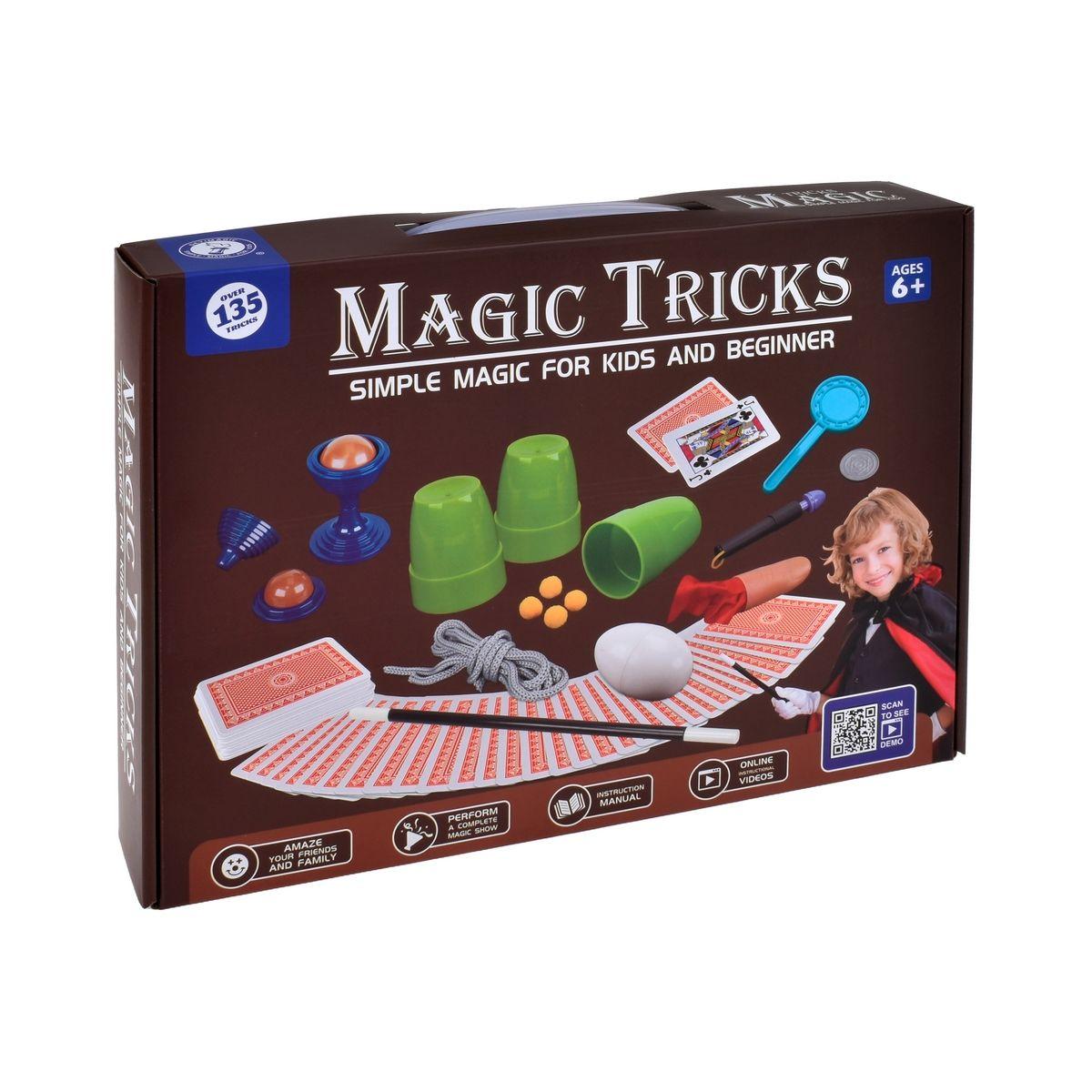 Juego de magia Ansaldo 135 trucos cartas y ilusiones-2