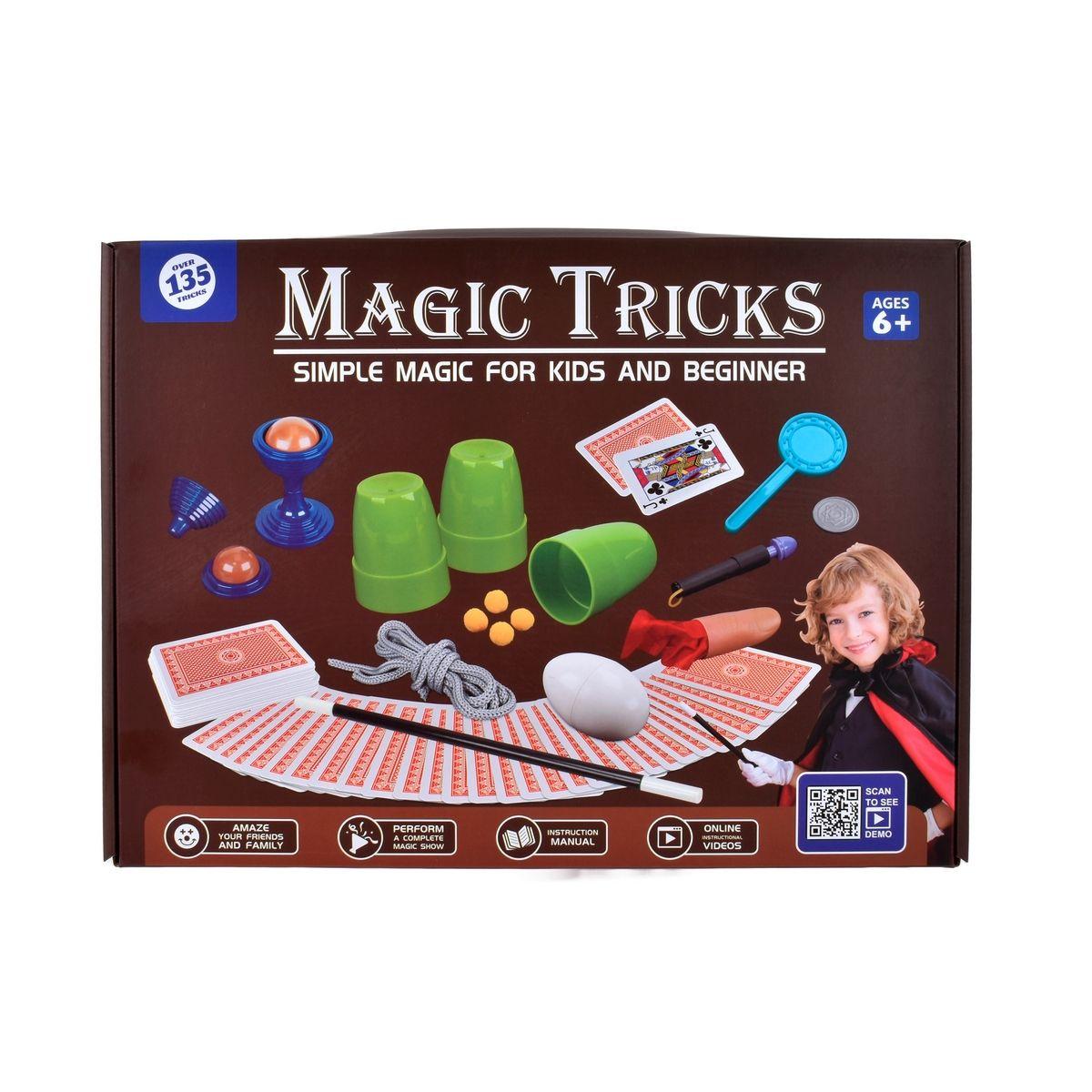 Juego de magia Ansaldo 135 trucos cartas y ilusiones-3