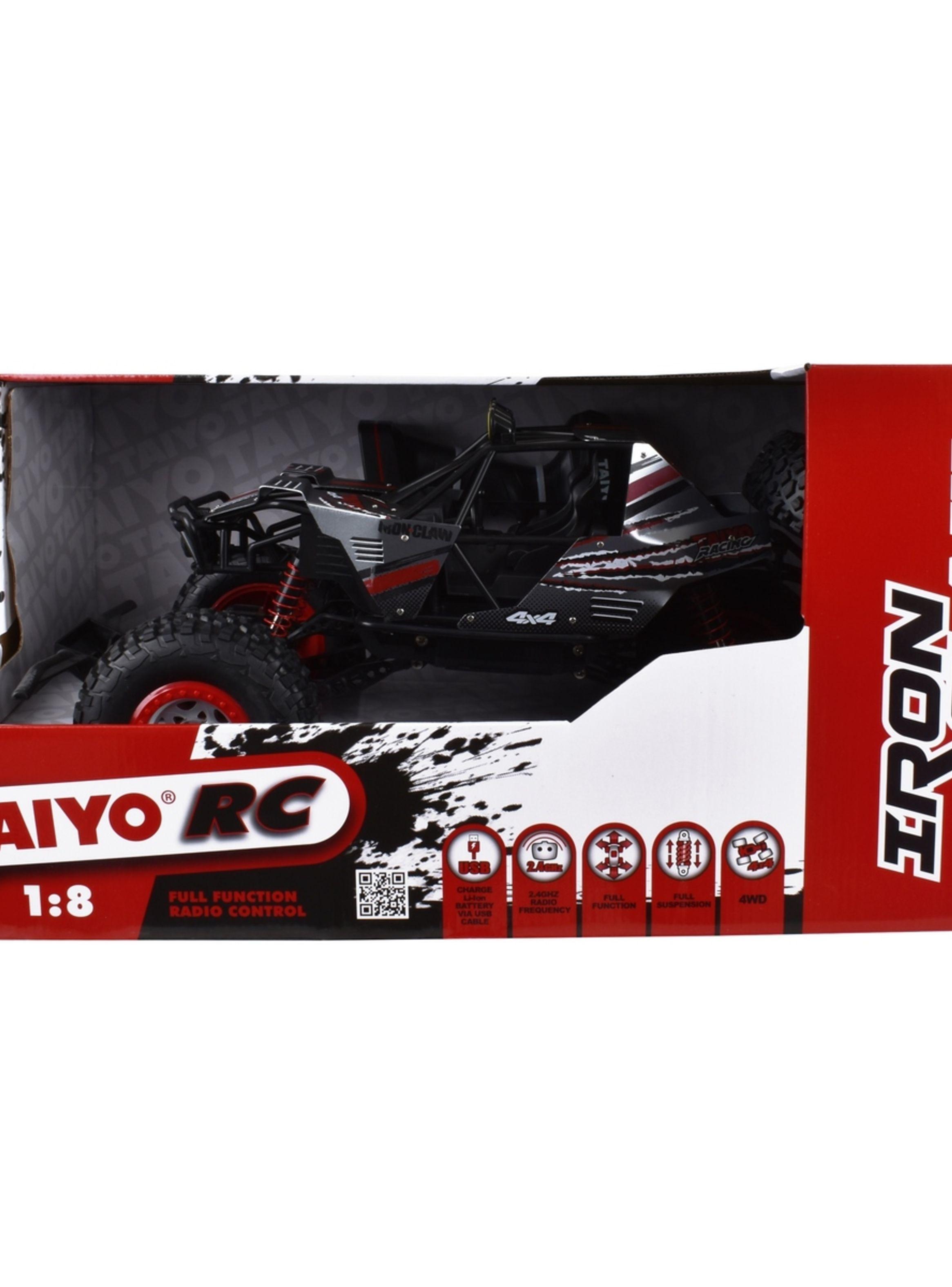 Buggy Radio Controlado Iron Claw 4Wd 1:8 Con Batería Litio-2