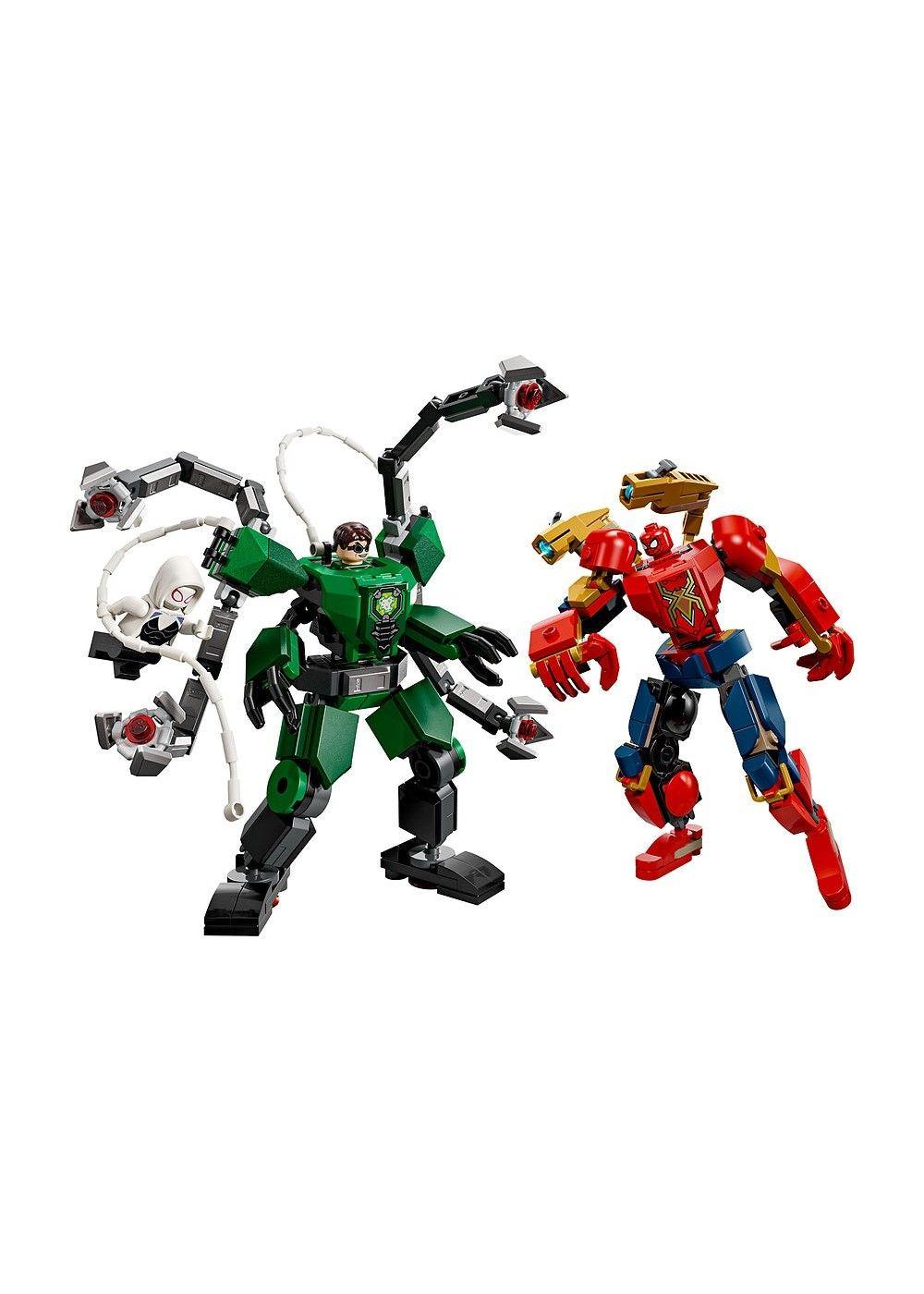 BATALLA DE ARMADURAS ROBOTICAS SPIDER-MAN VS DOC OCK LEGO SUPER HEROES MARVEL-2