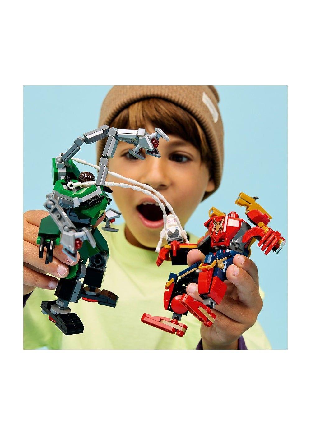 BATALLA DE ARMADURAS ROBOTICAS SPIDER-MAN VS DOC OCK LEGO SUPER HEROES MARVEL-6