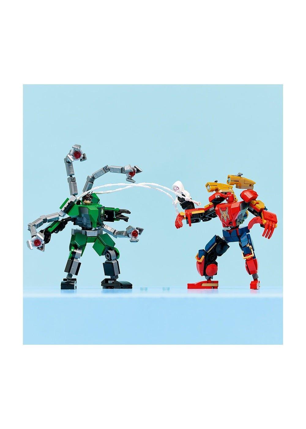 BATALLA DE ARMADURAS ROBOTICAS SPIDER-MAN VS DOC OCK LEGO SUPER HEROES MARVEL-7