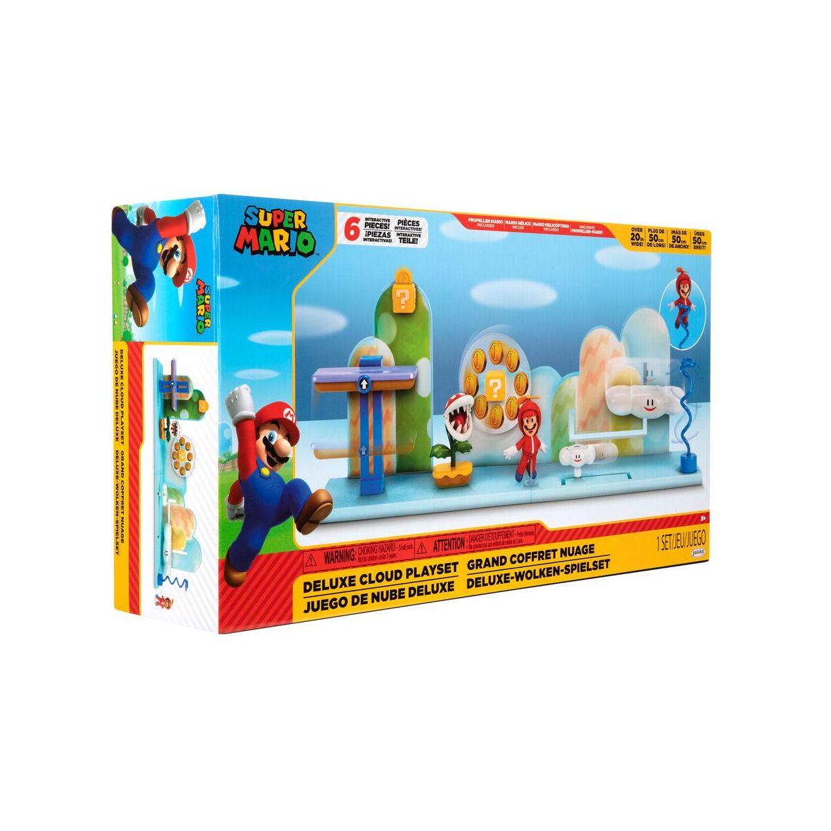 Playset Nintendo Deluxe colección Mario Bros nubes-8