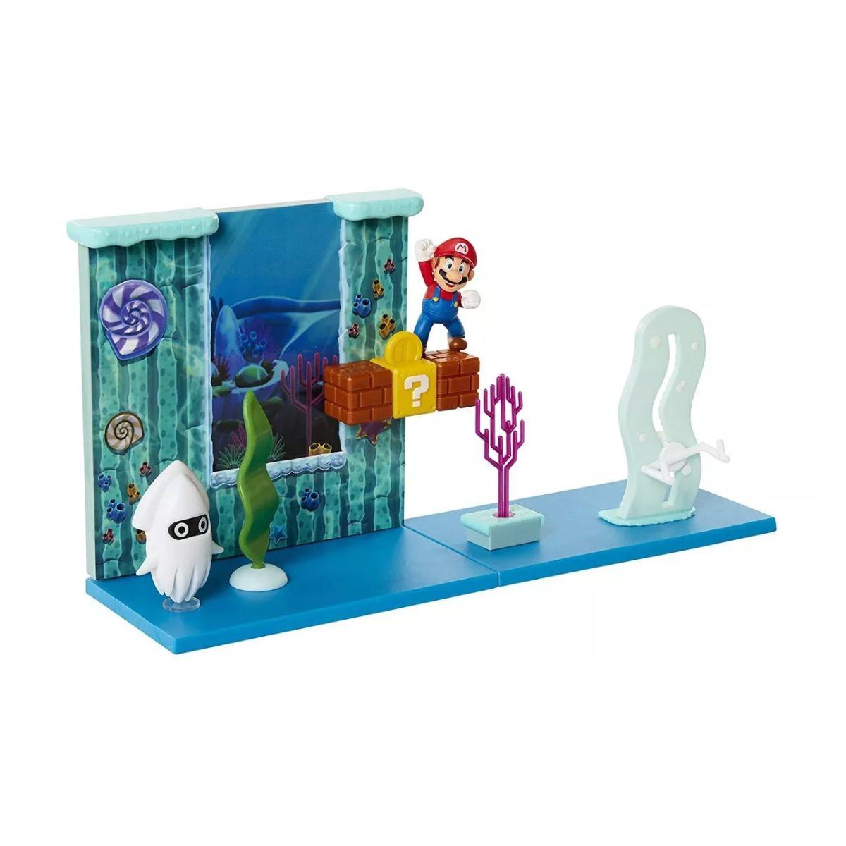 Nintendo 6 Cm Playset Bajo El Agua-4