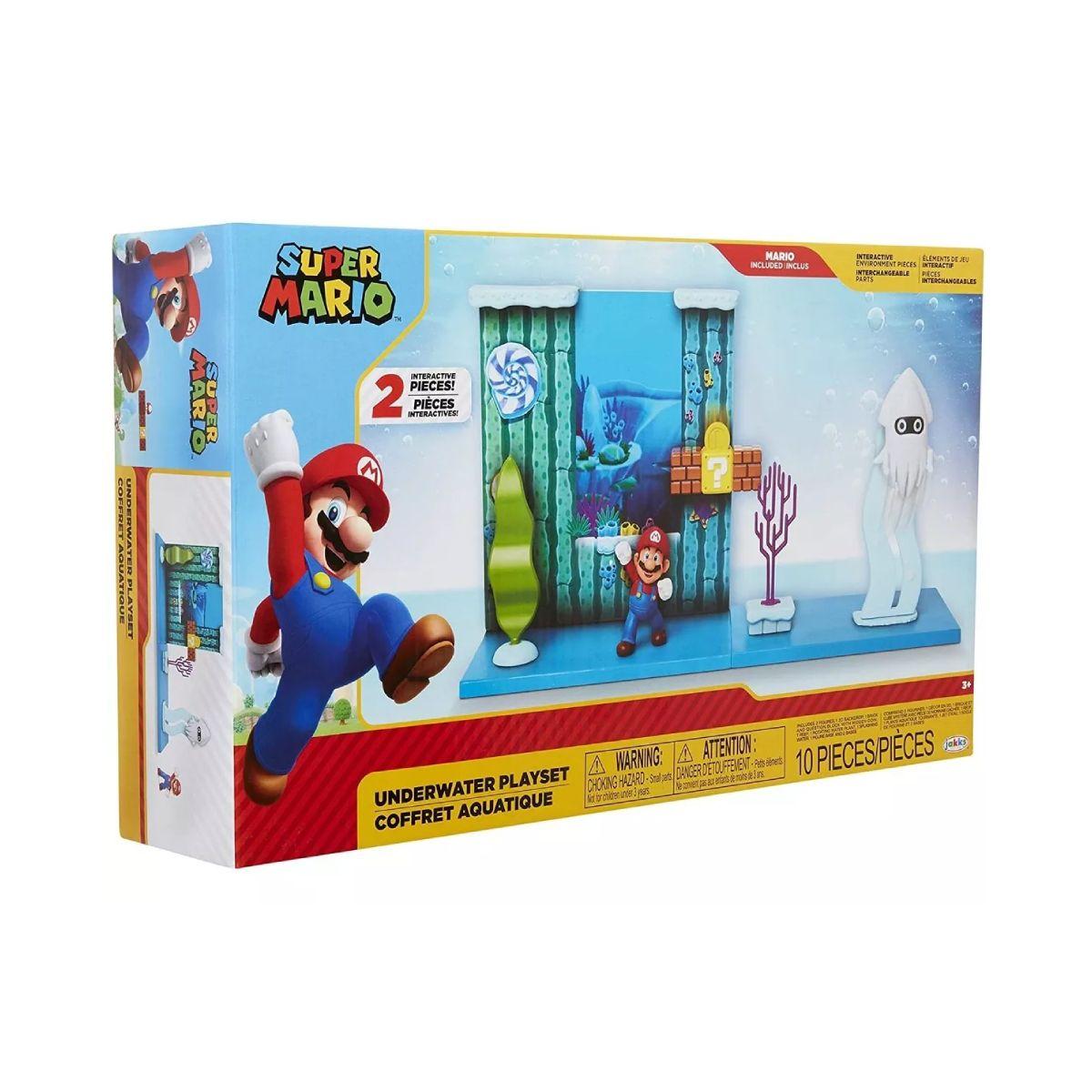 Nintendo 6 Cm Playset Bajo El Agua-5