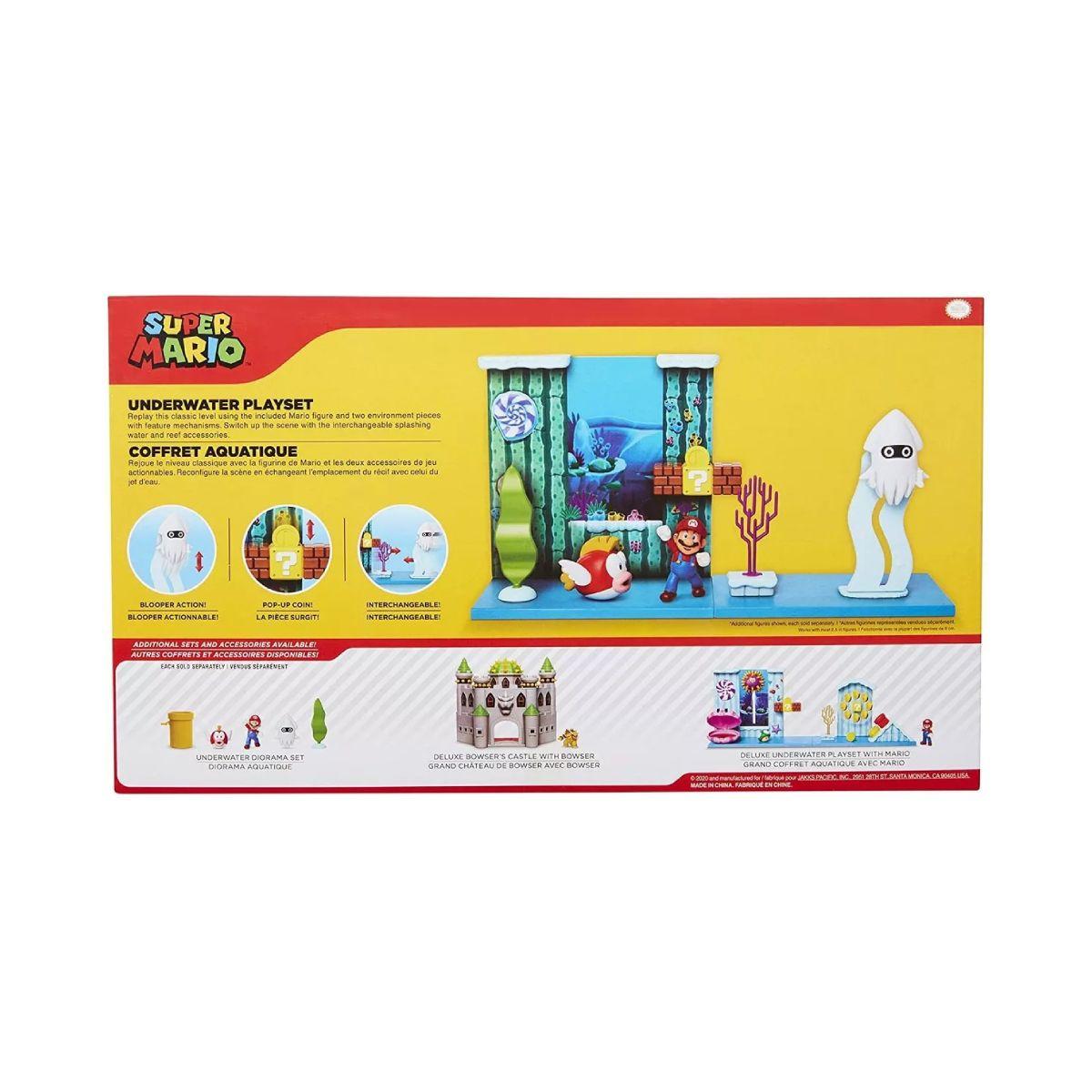Nintendo 6 Cm Playset Bajo El Agua-7