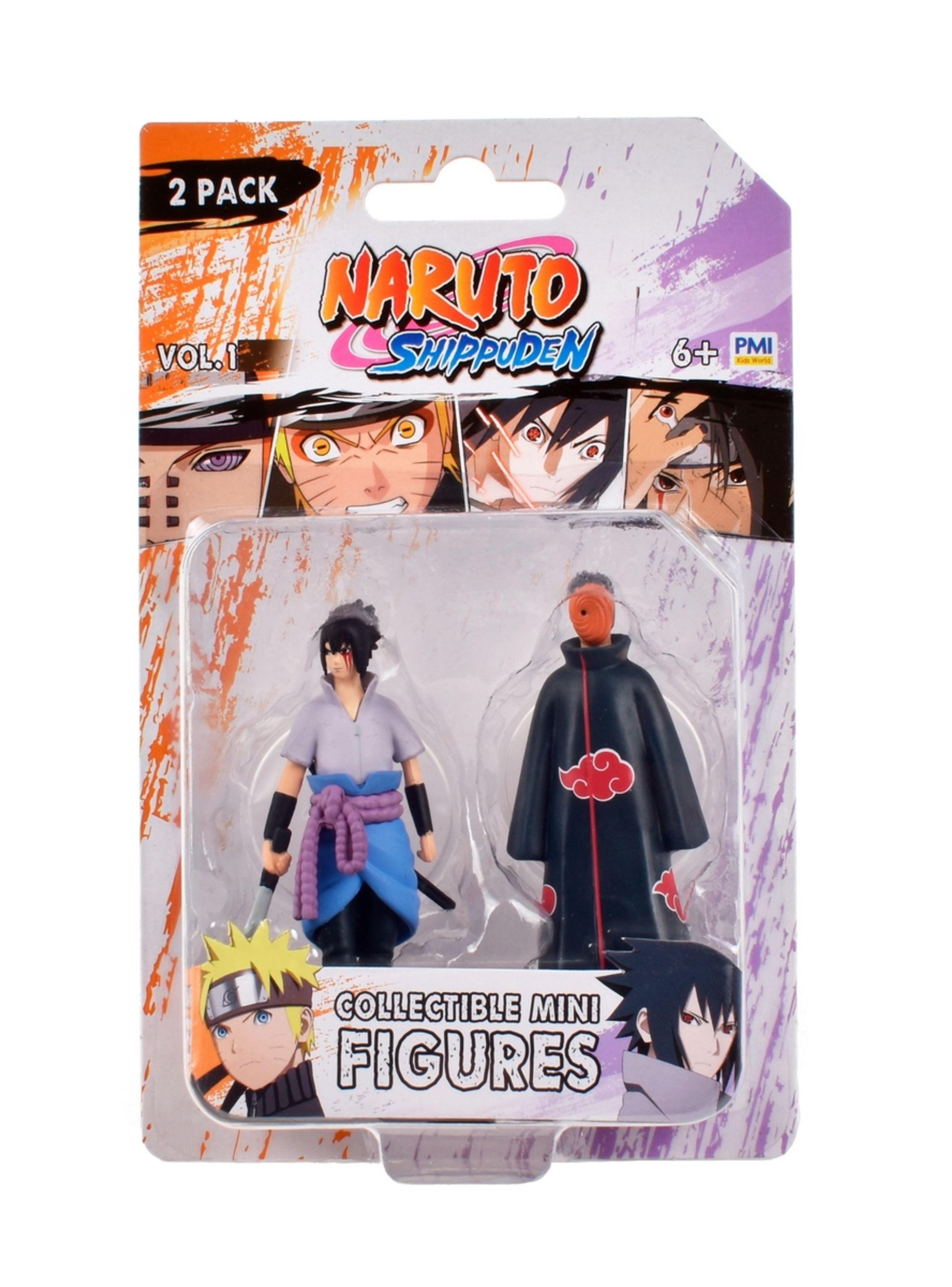 Pack 2 Figuras Coleccionables 7 Cm Naruto - Sasuke-2