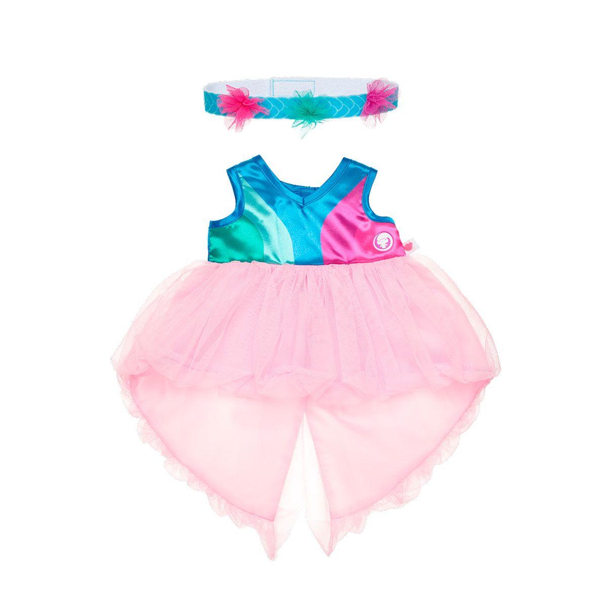 Vestido Tul Poppy Trolls Build-A-Bear-0