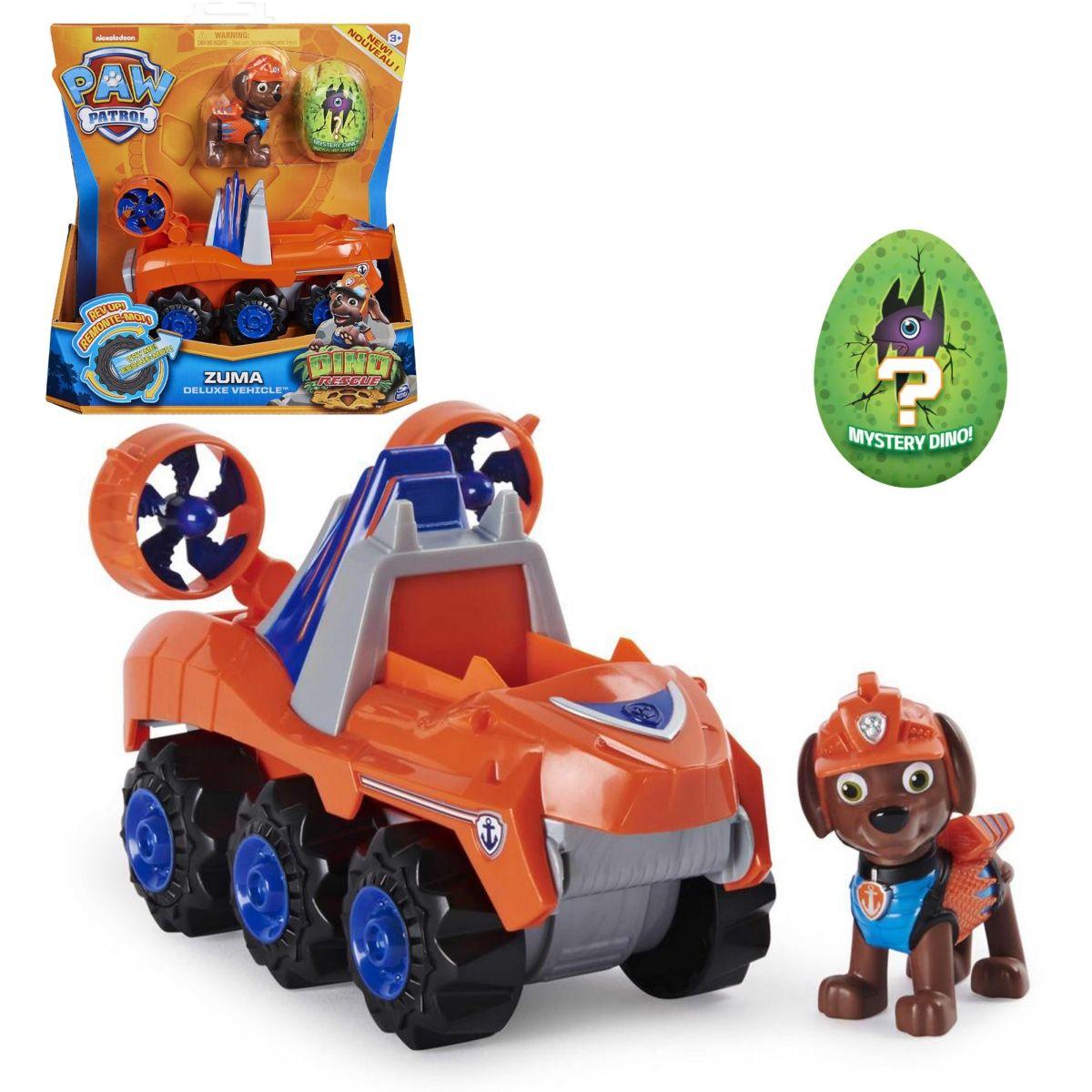 Paw Patrol Vehicilos Dino Delux - Zuma-0