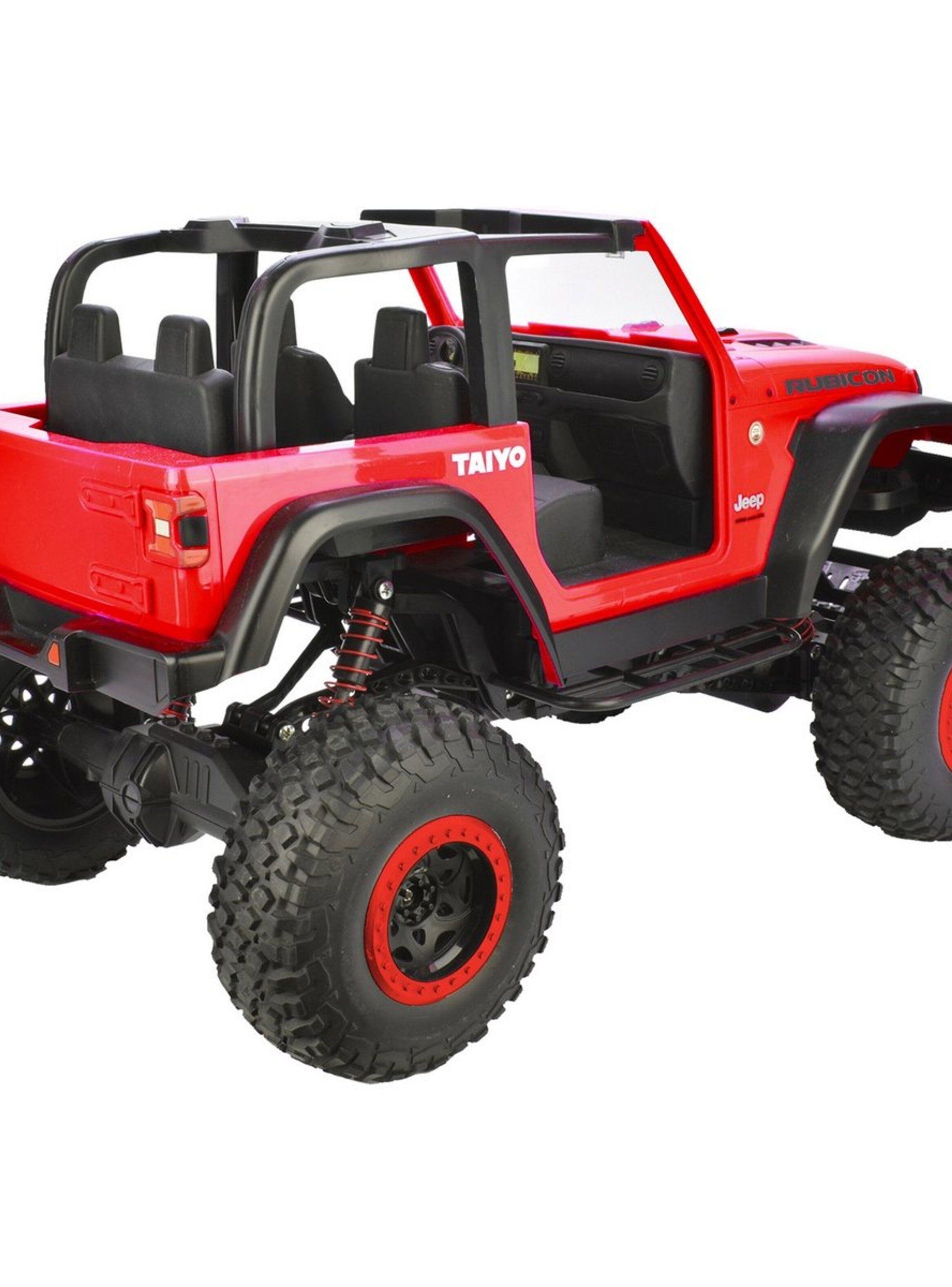 Jeep Radio Controlado Wrangler Rubicon 1:8 Con Batería Litio-4