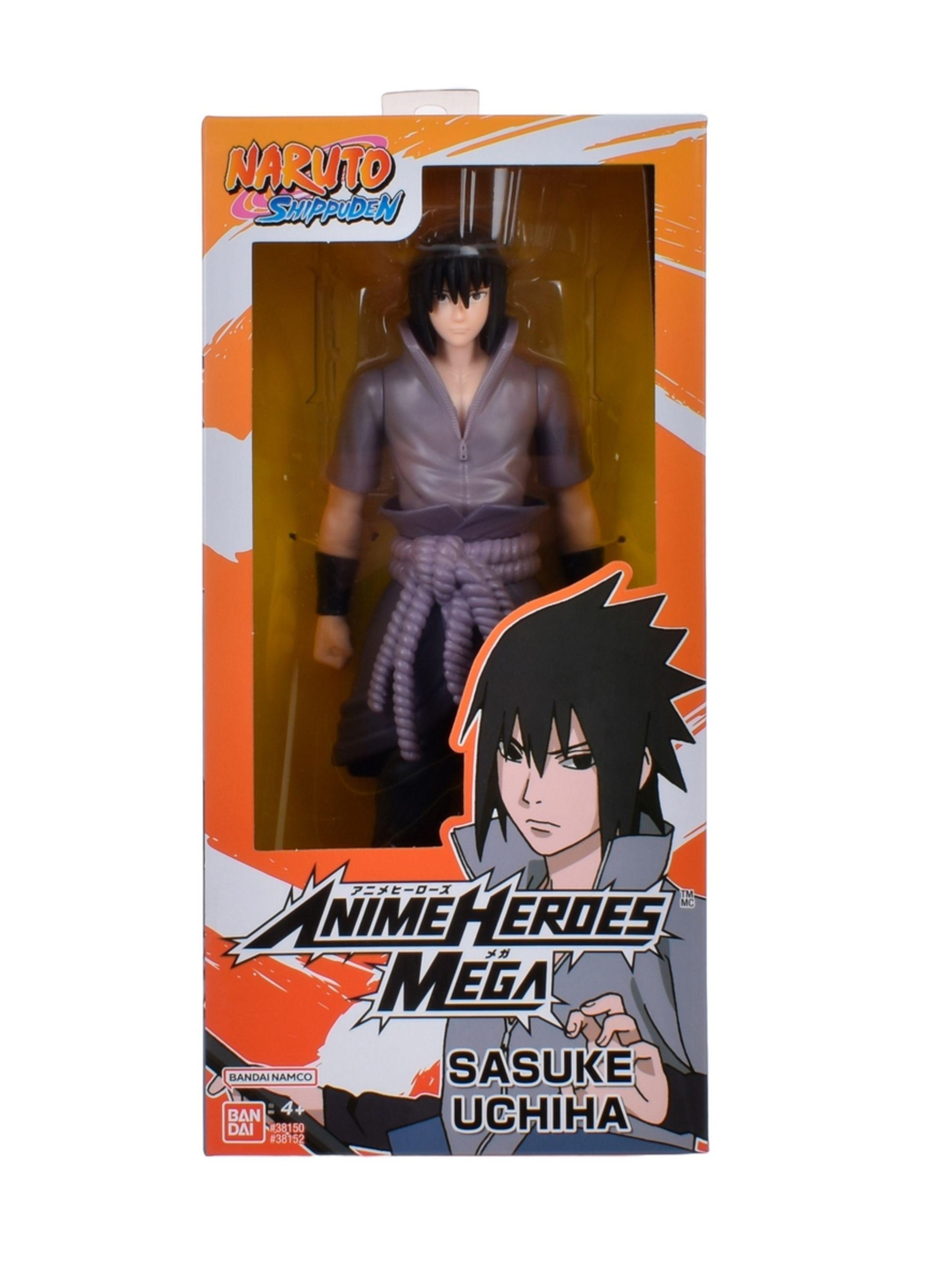 Figura 30 Cm Anime Heroes Naruto Bandai - Sasuke Uchiha-2