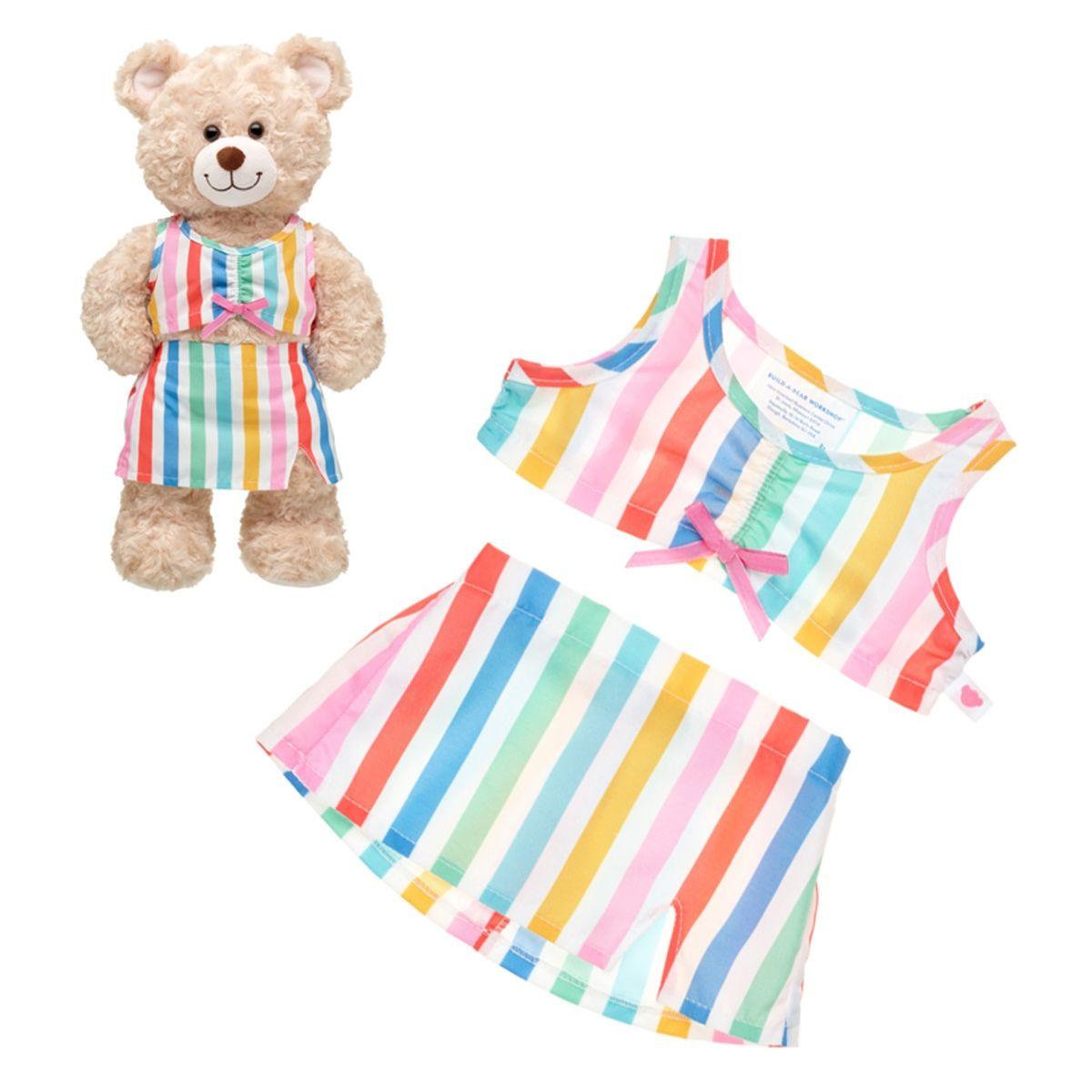 SET FALDA Y TOP ARCOIRIS BUILD-A-BEAR-1