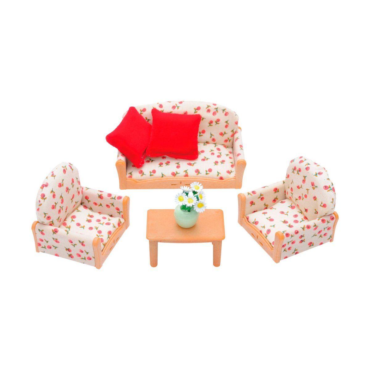 SET DE SOFA Y SILLONES SYLVANIAN FAMILIES-0