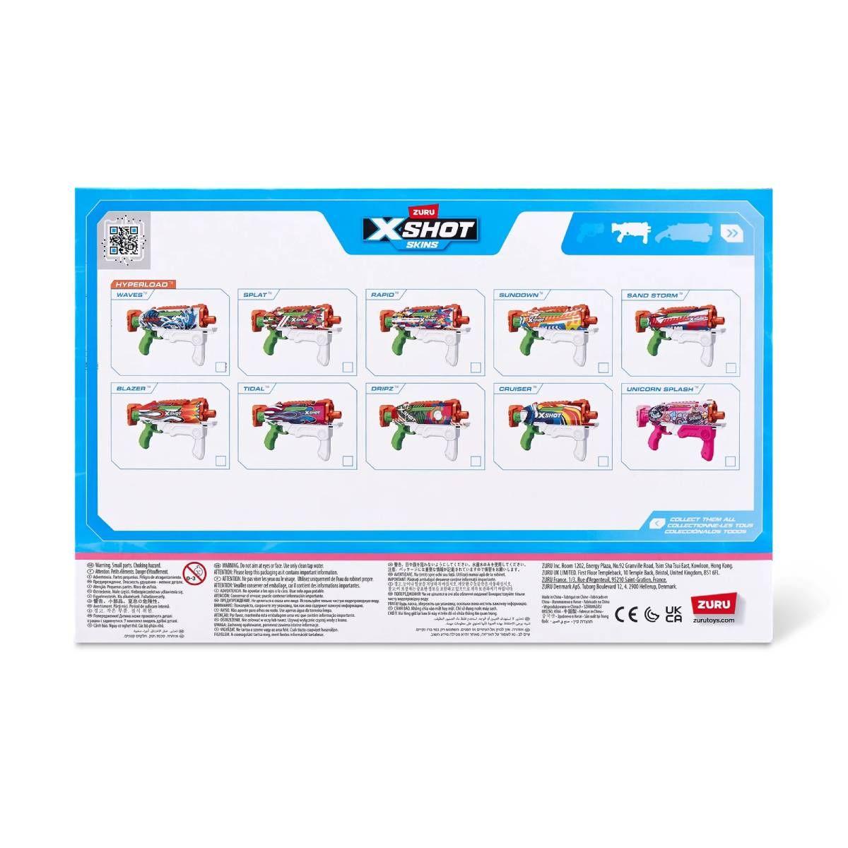 LANZA AGUA SKINS X-SHOT - UNICORN SPLASH-8