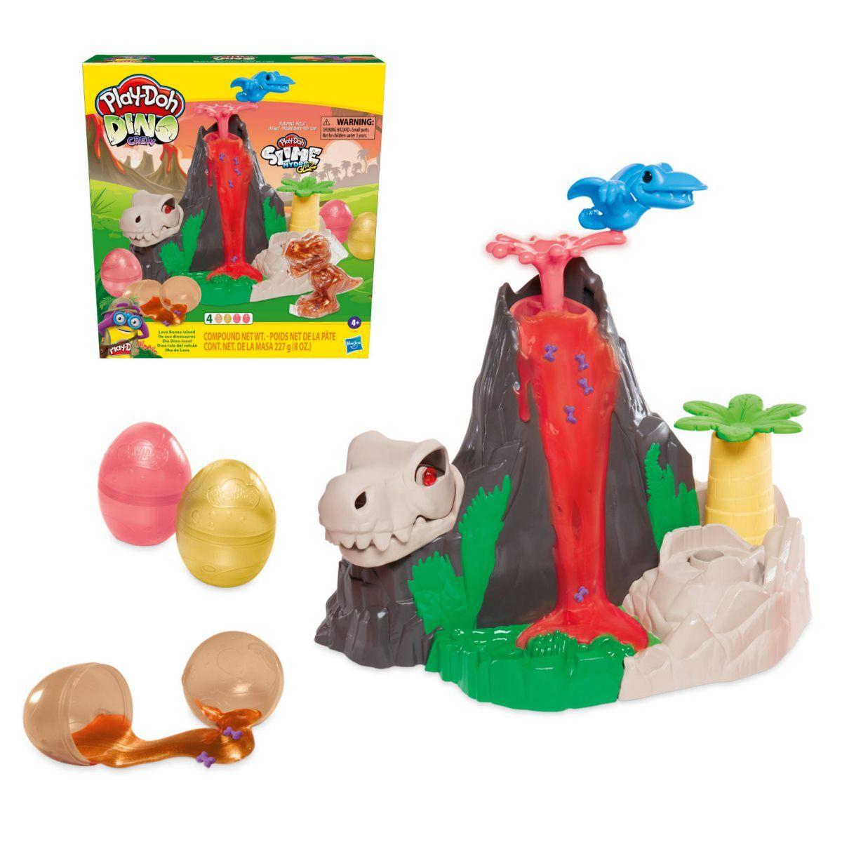 Play-doh Dino Crew Dino-isla Del Volcån Hasbro-0