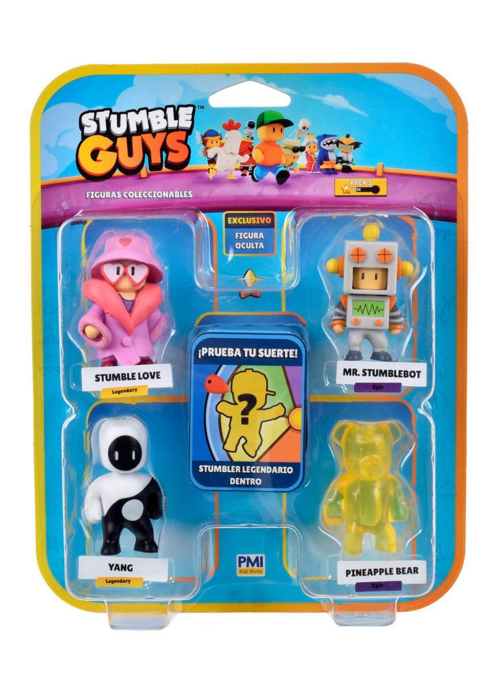 PACK 5 FIGURAS 5 CMS STUMBLE GUYS - MR.STUMBLEBOT-2