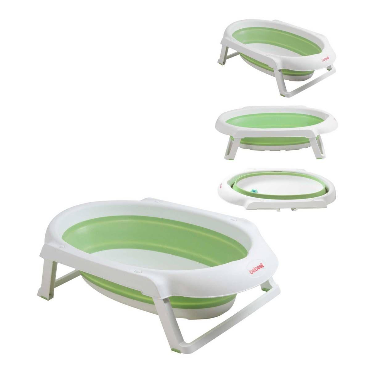 Bañera Plegable Verde Bebesit-0
