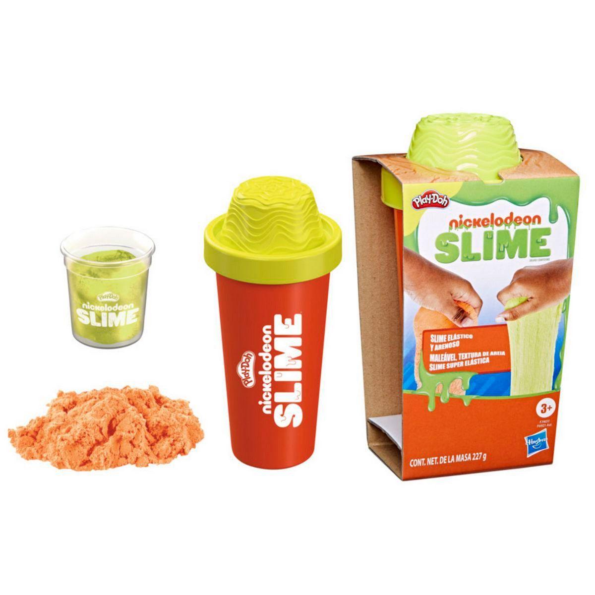 Play-Doh Nic Slime Waterfall Slime Can Ast - Amarillo-0