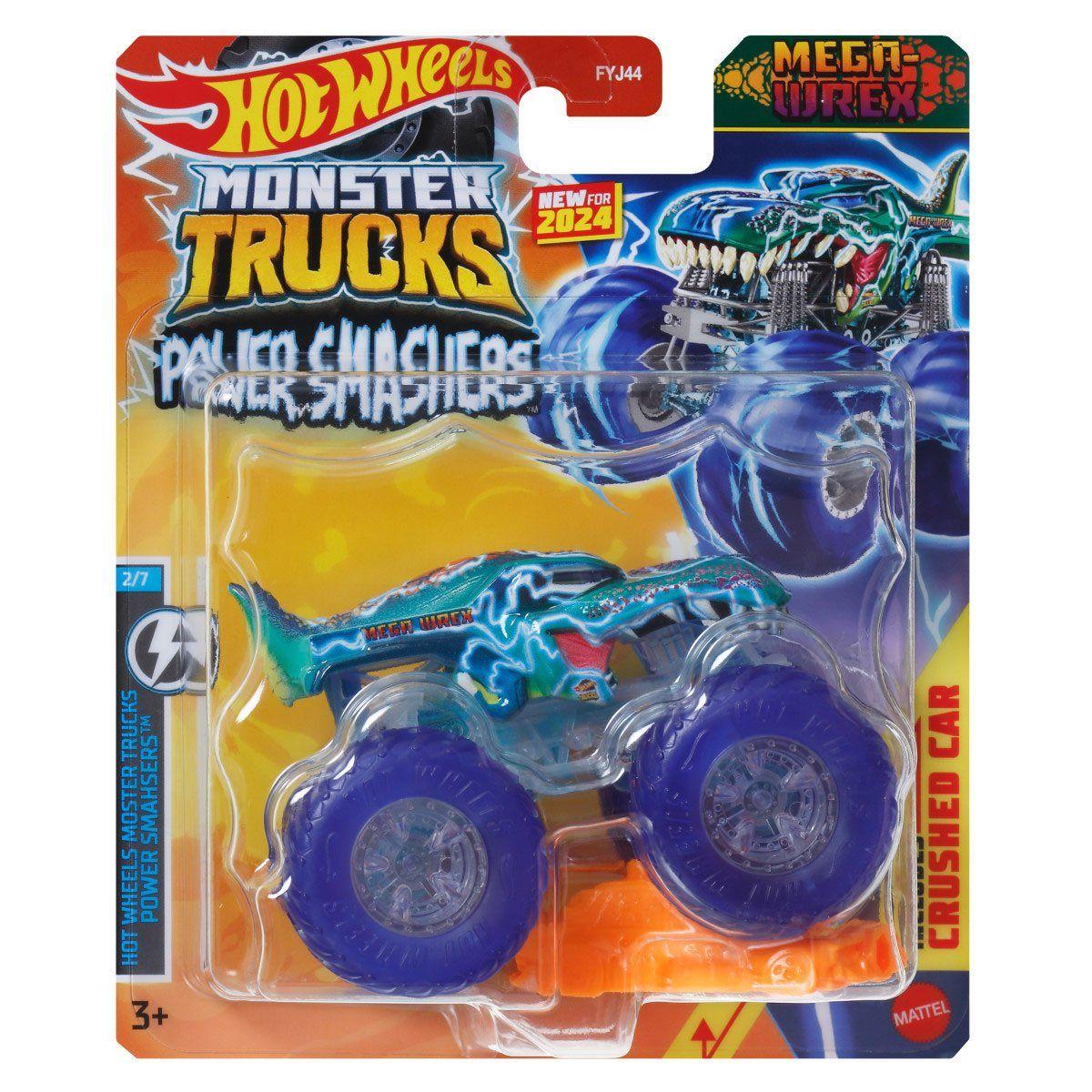HOT WHEELS MONSTER TRUCK ESCALA 1:64 - MEGA WREX-1