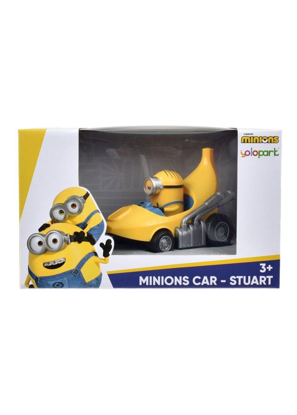 Vehiculo a Friccion con Forma de Banana Minions - Stuart-2