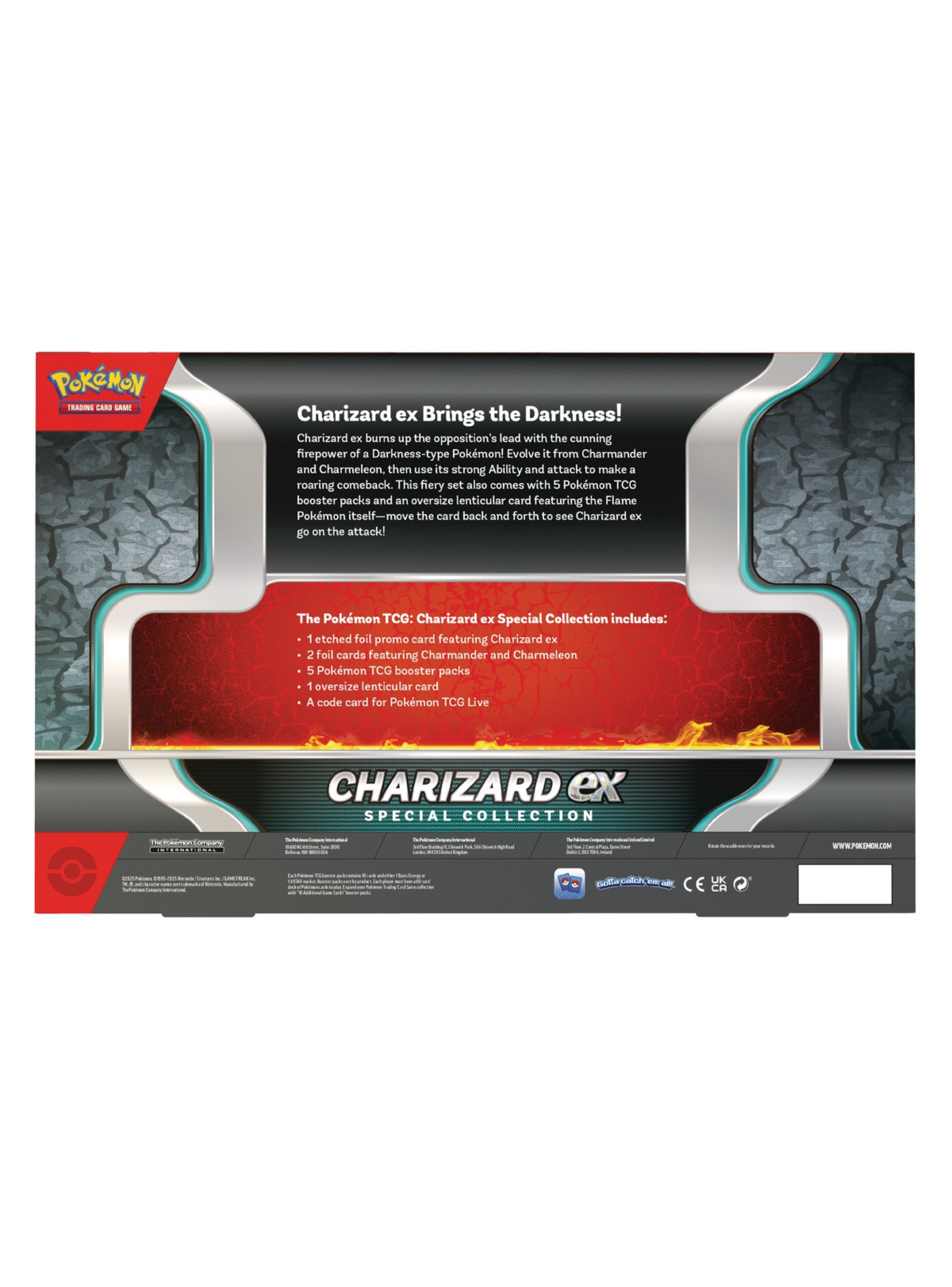 Juego de cartas POKEMON TCG colección Charizard ex - Español-2