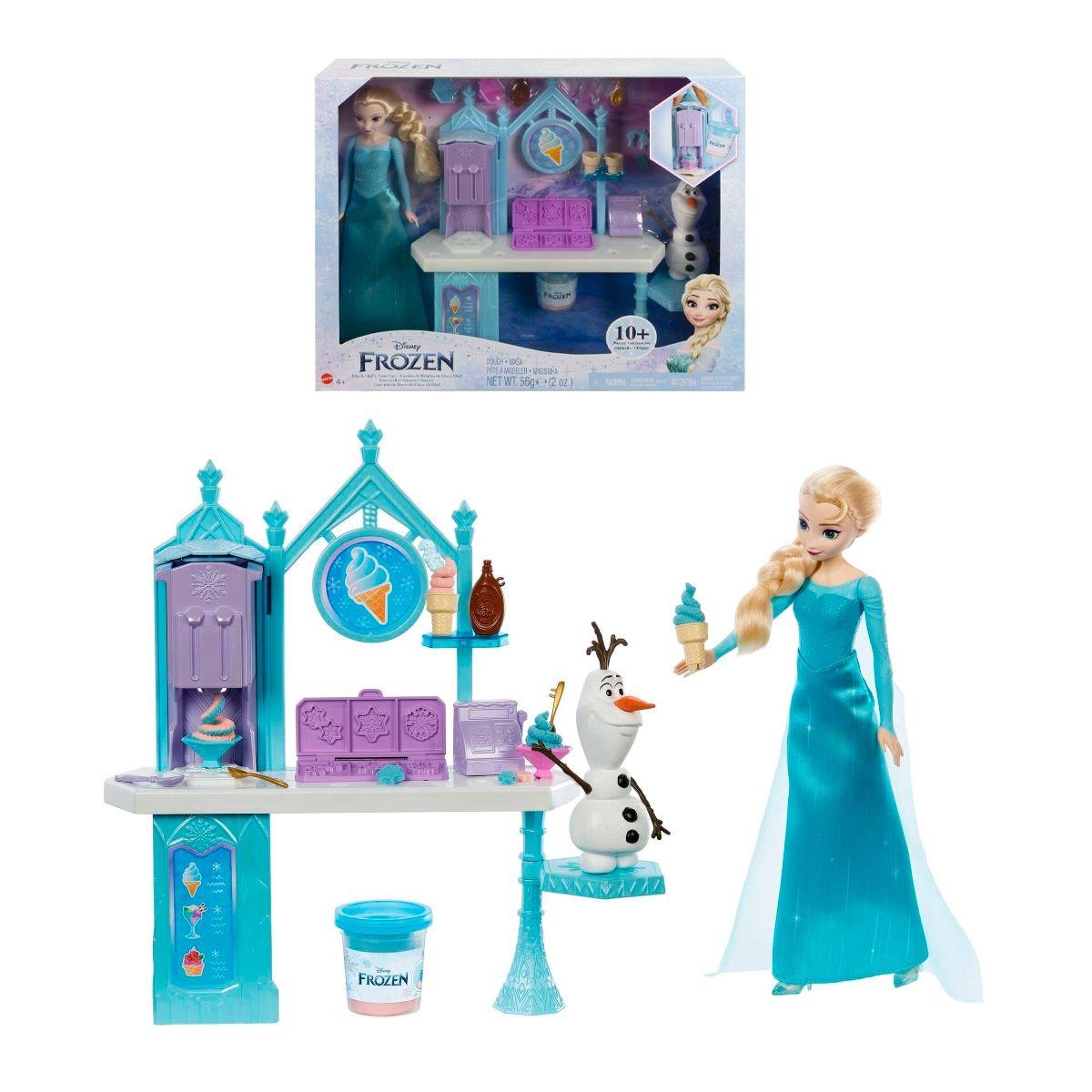 Disney Frozen Set De Juego Carrito De Helados De Elsa Y Olaf-0