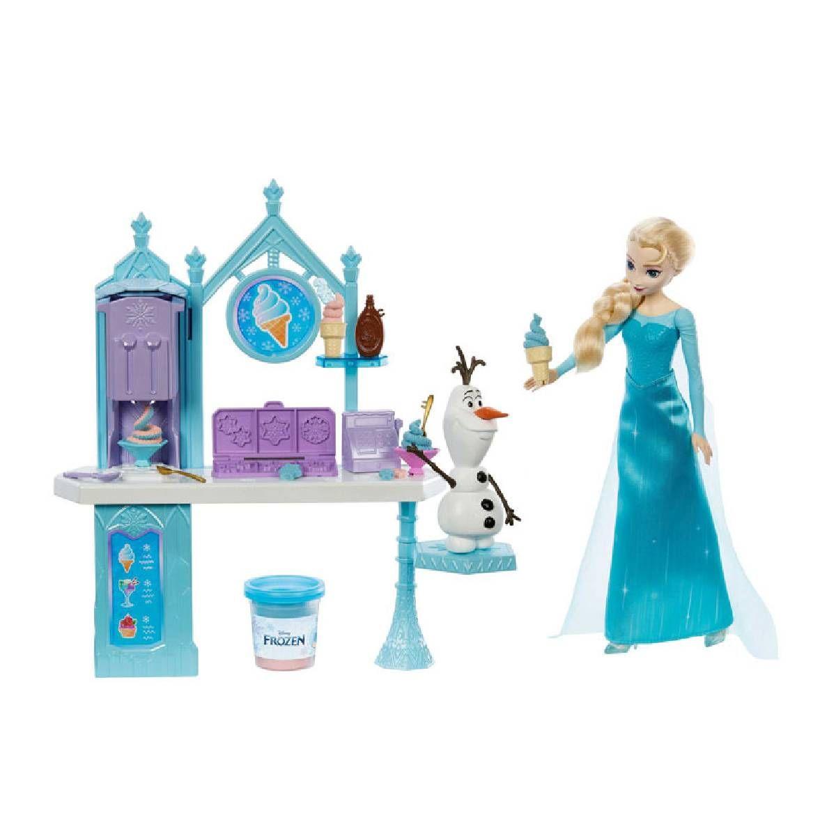 Disney Frozen Set De Juego Carrito De Helados De Elsa Y Olaf-5