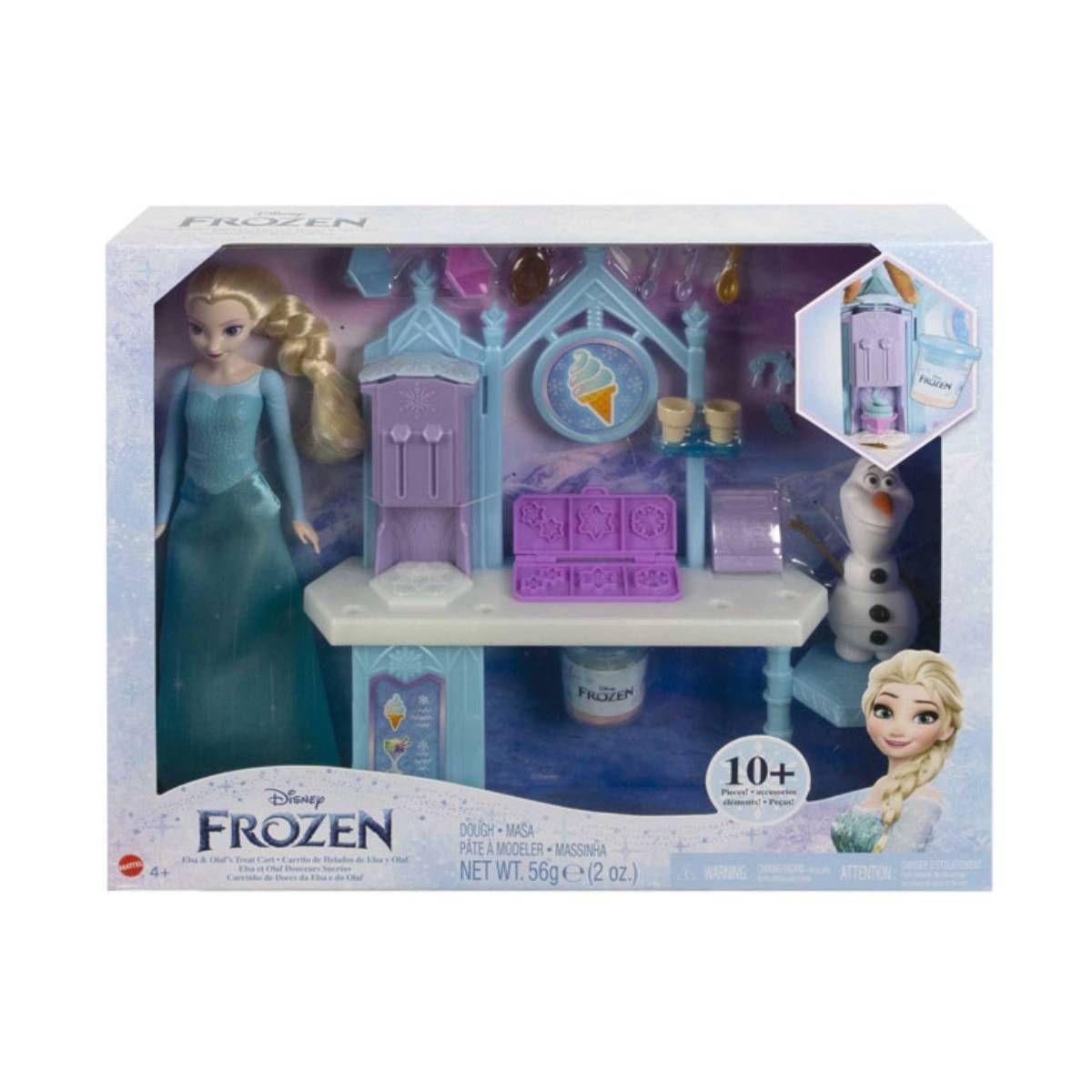 Disney Frozen Set De Juego Carrito De Helados De Elsa Y Olaf-6