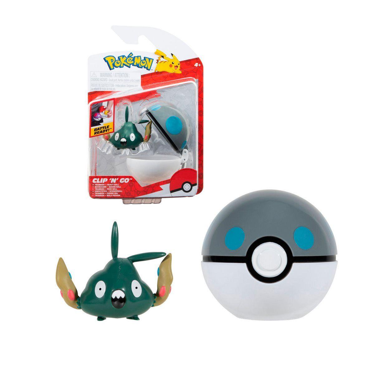 POKEBOLA Y FIGURA POKEMON - TRUBBISH-1