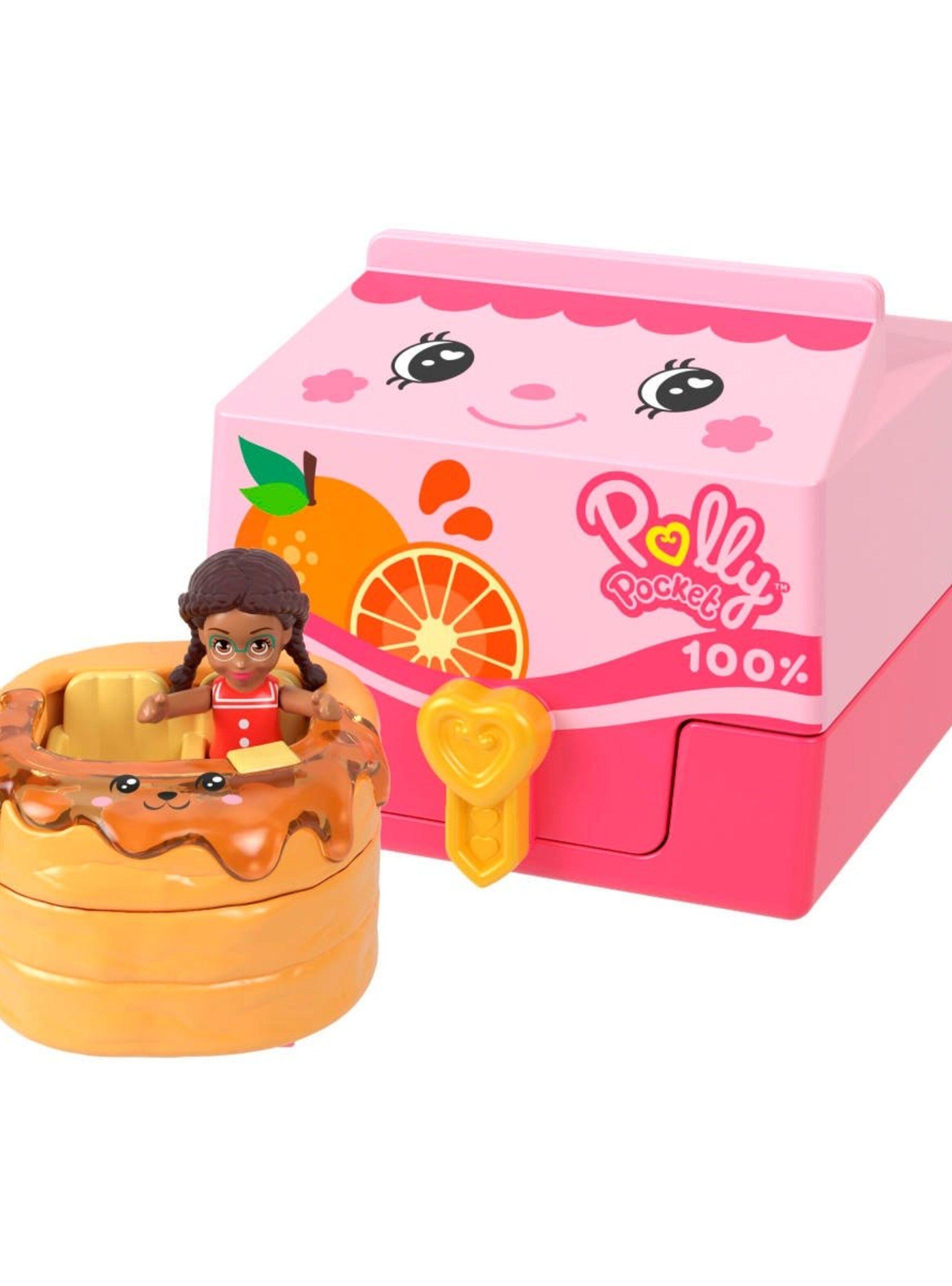 Polly Pocket Set De Juego Compacto Reveal Comidita Rápida-2