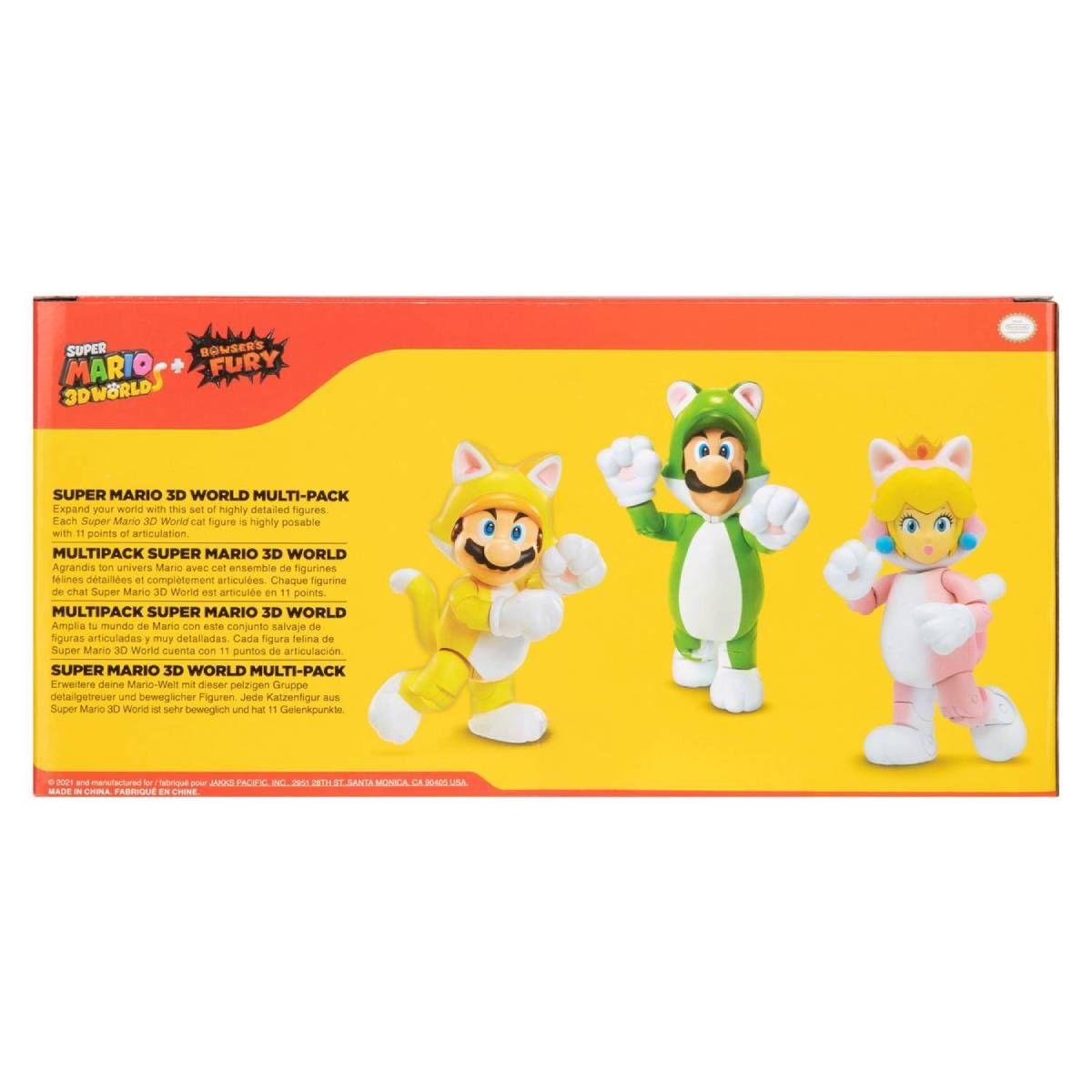 Nintendo Super Mario 3D World X3 10Cm-6