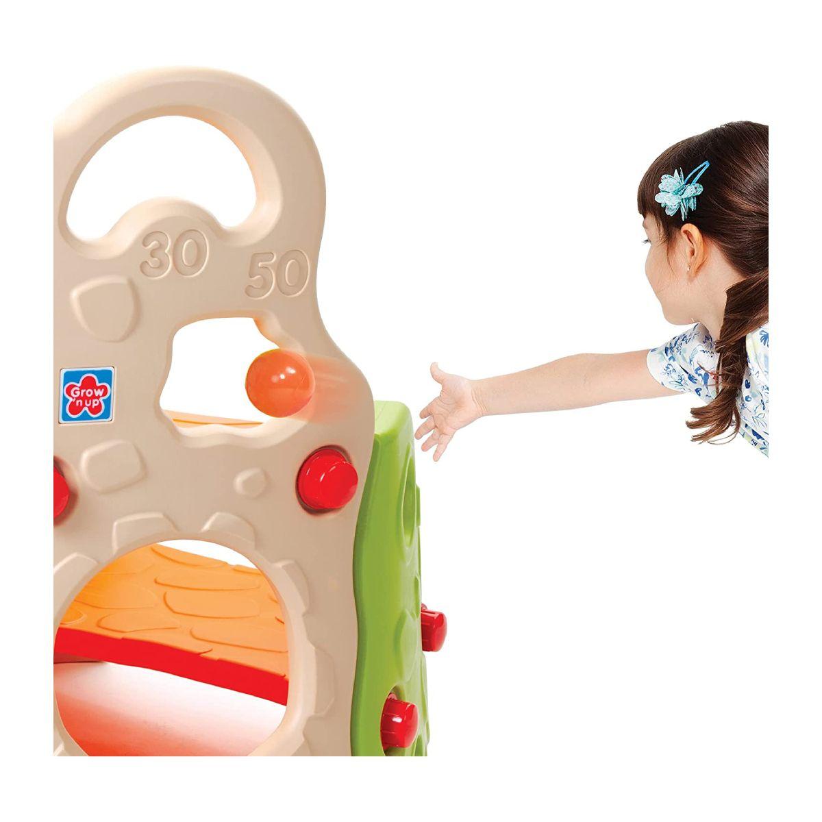 Juego Infantil Exterior Resbalin y Tablero Basketball-2