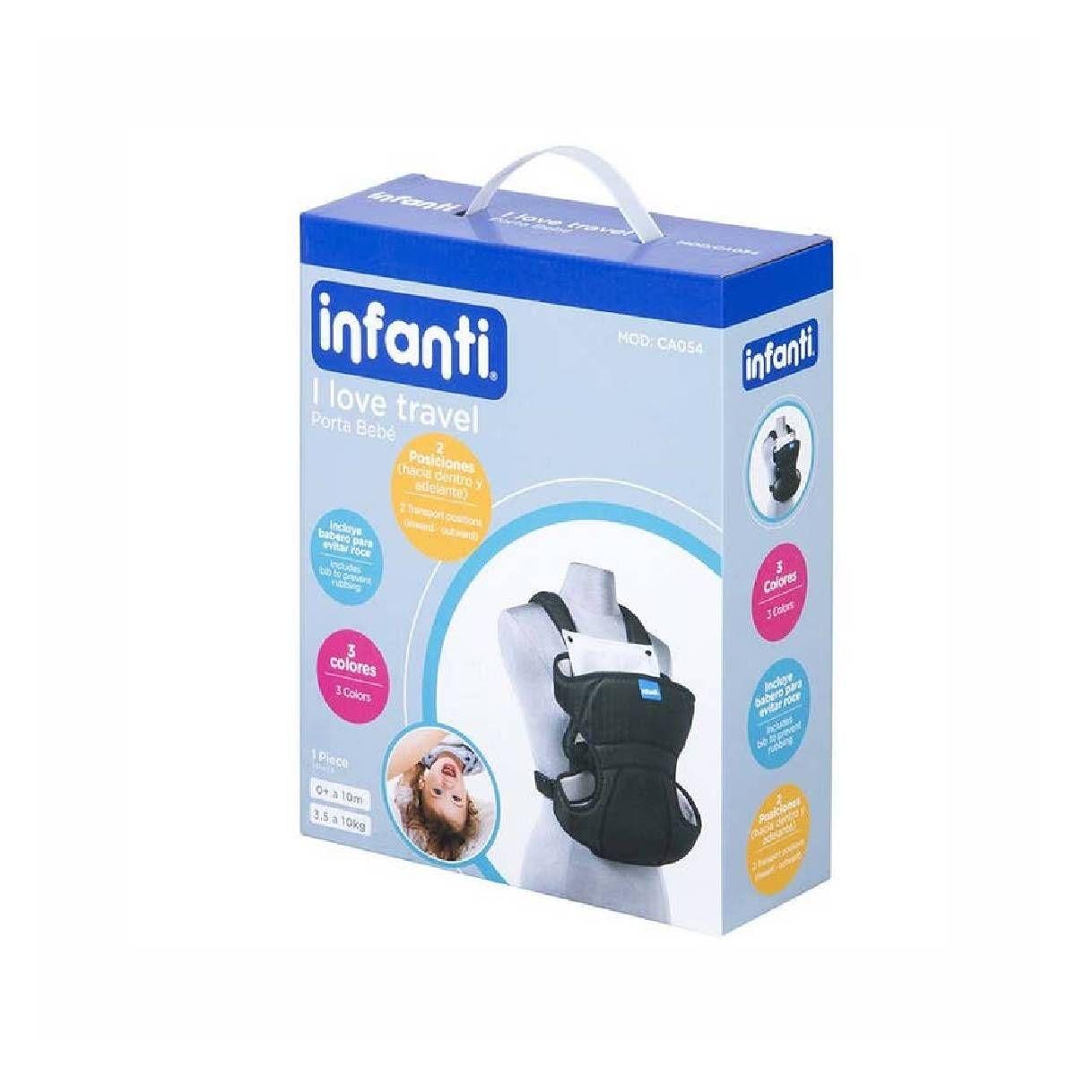 Arnes Portabebe I Love Travel Azul Infanti-4