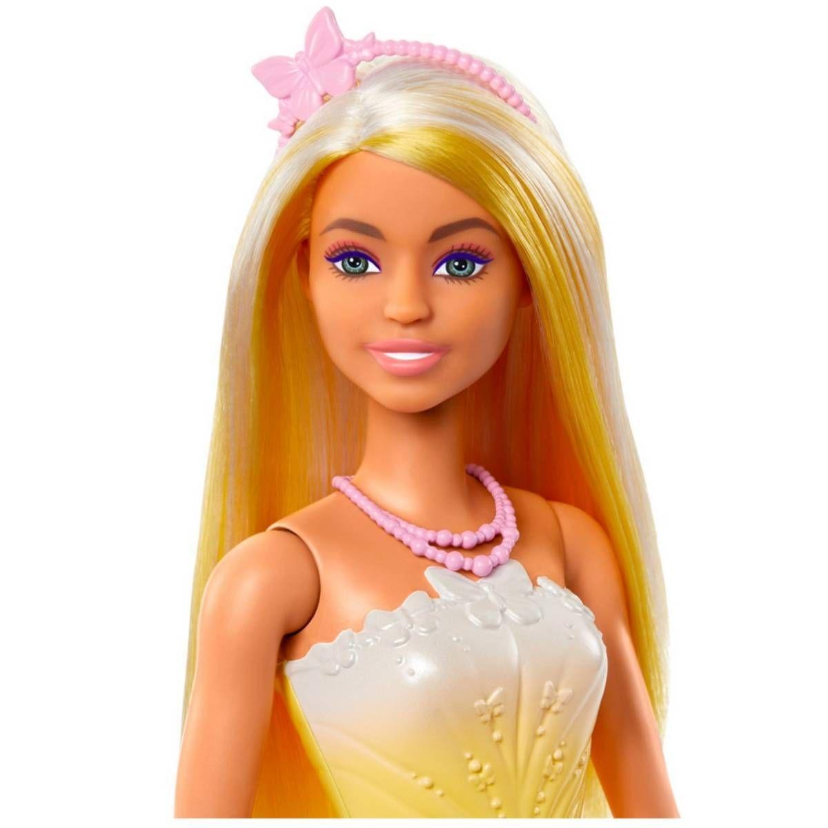 Muñeca Barbie fantasía vestidos de ensueño - Pelo Amarillo-1