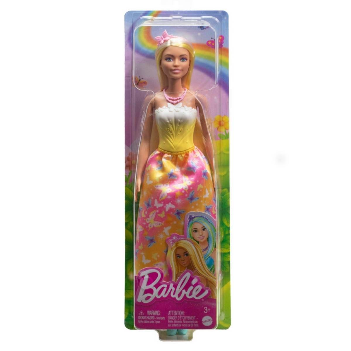 Muñeca Barbie fantasía vestidos de ensueño - Pelo Amarillo-4