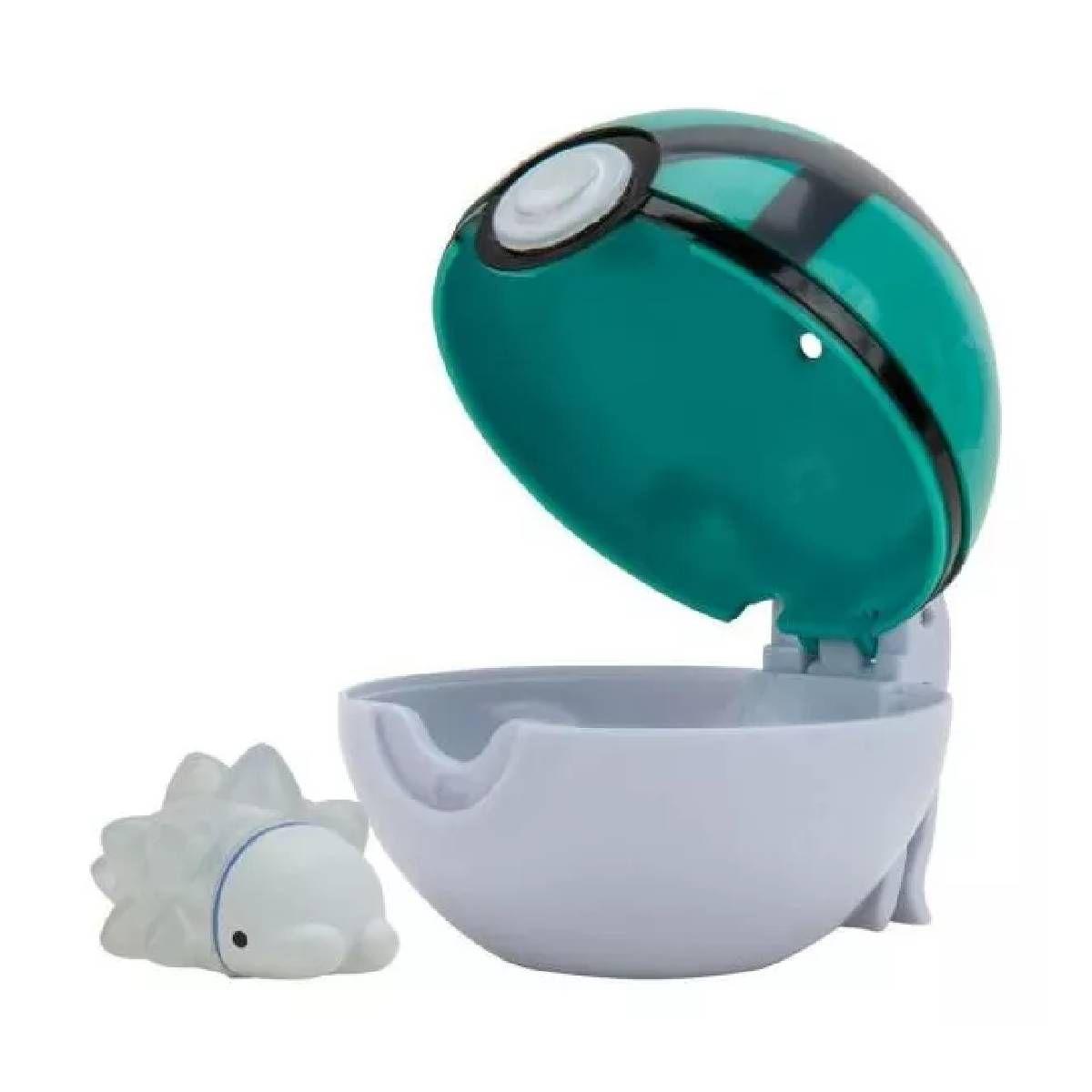 Pokebola Con Figura Pokemon - Snom + Net Ball-1