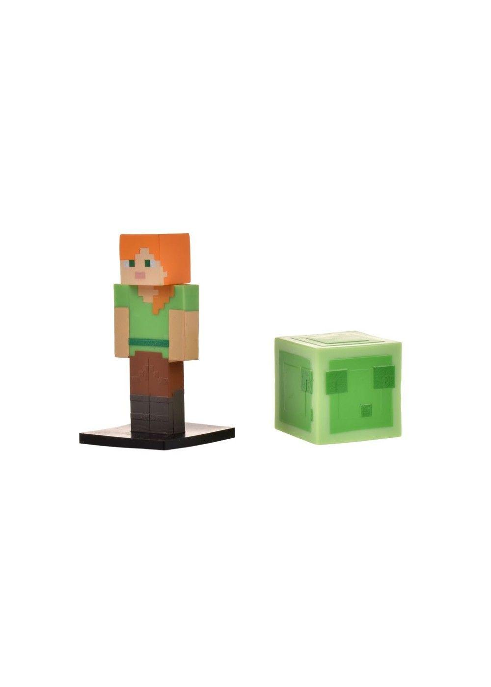 Set 2 Figuras 6 Cms Toppeez Minecraft - Alex-3