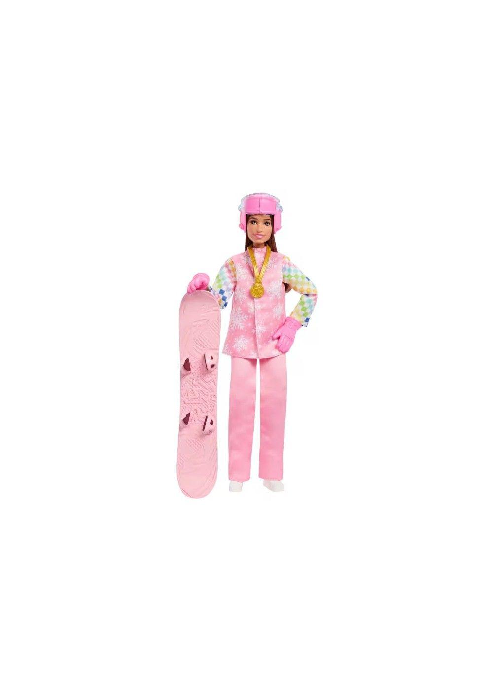 Barbie Profesiones Muñeca Set De Lujo - Snowboarder-0