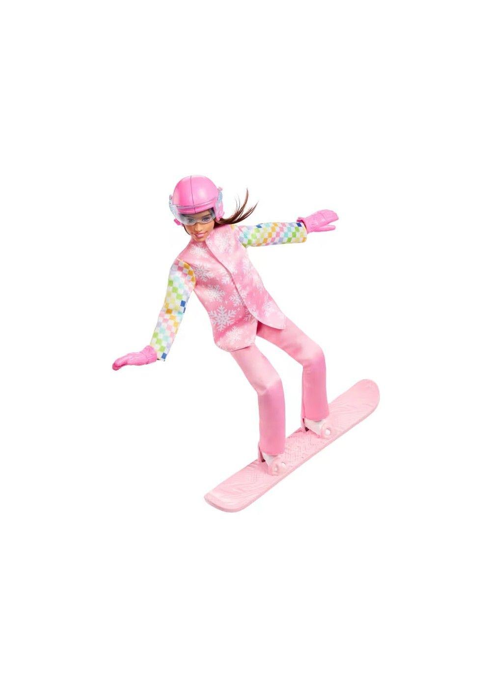 Barbie Profesiones Muñeca Set De Lujo - Snowboarder-3