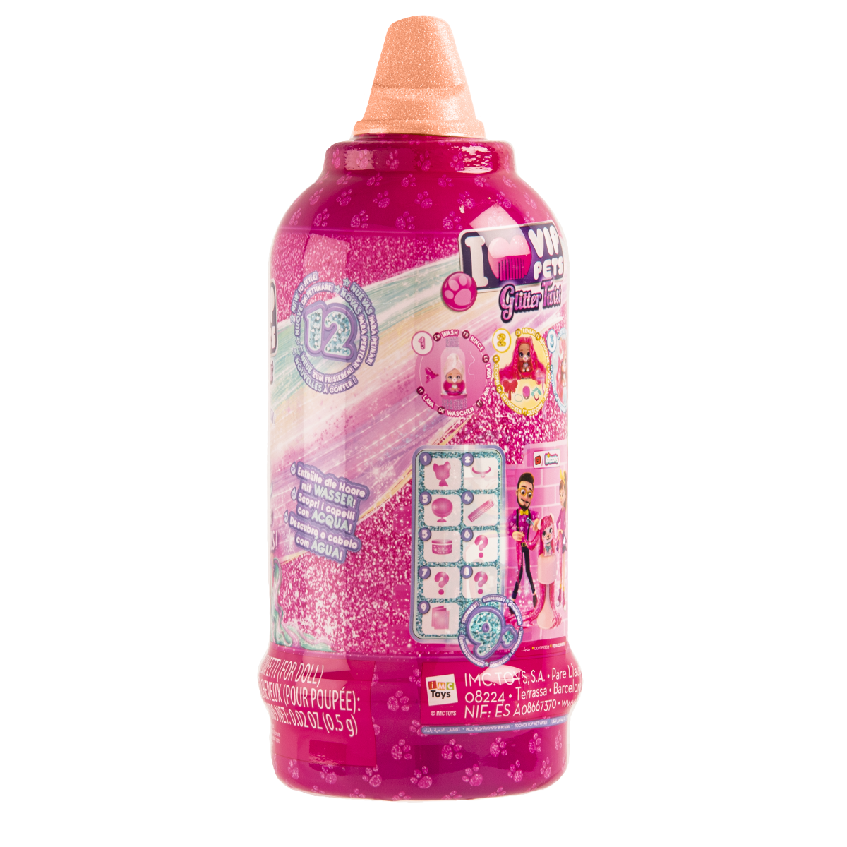 Vip Pets Glitter Twist - Naranja-6