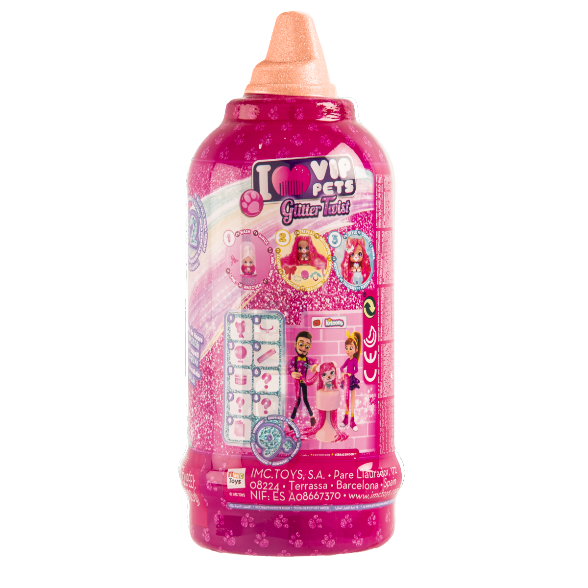 Vip Pets Glitter Twist - Naranja-7