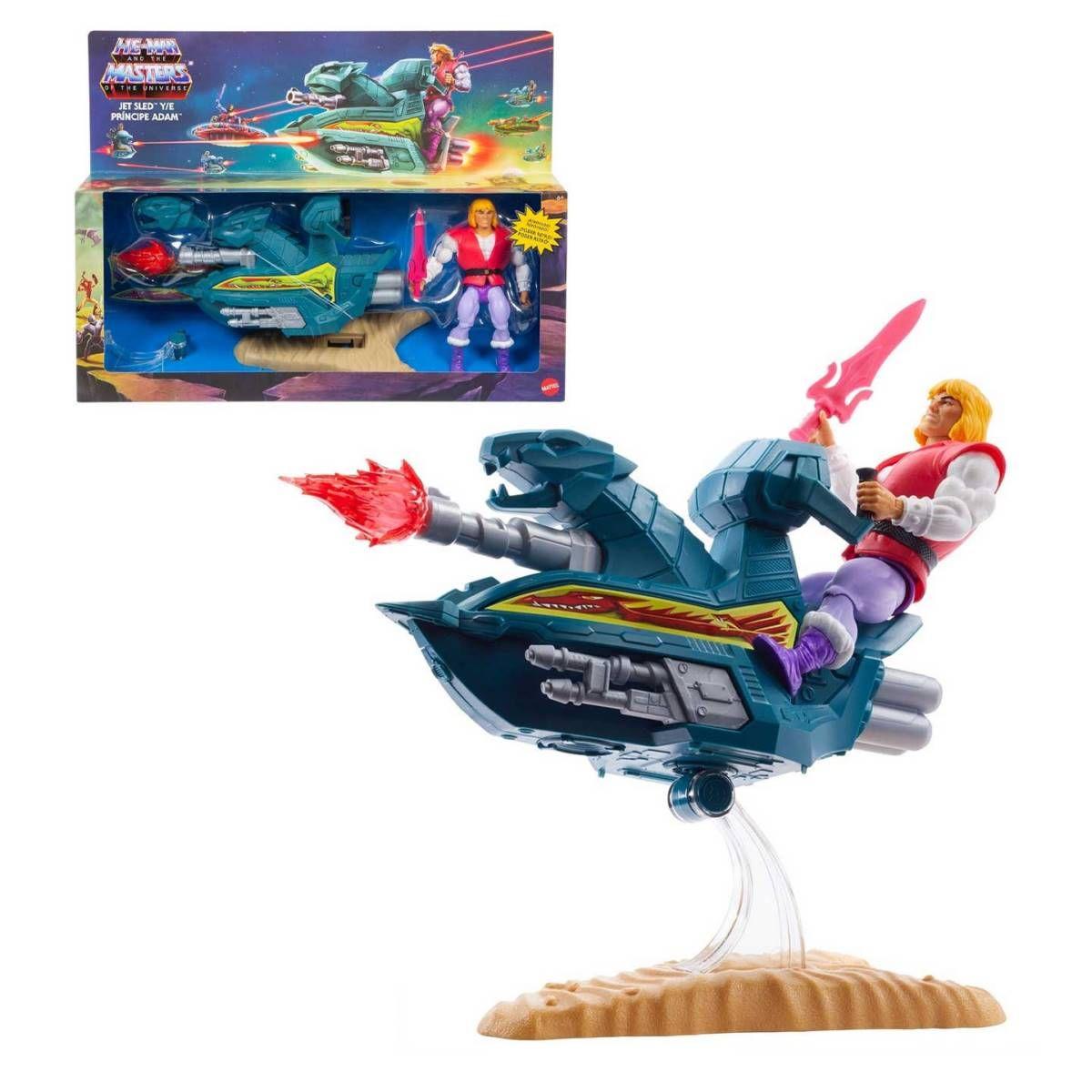 He-man Masters Of The Universe Origins Jet Sled Y Príncipe-0