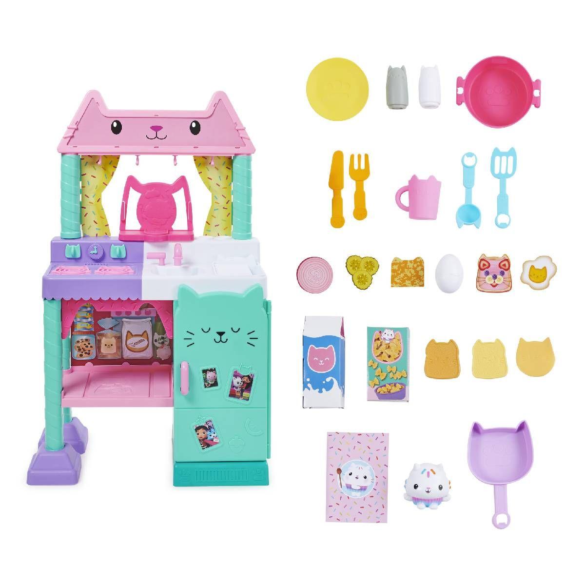 Gabby Cocina Para Crear Con Cakey Con Sonido Y Accesorios-9