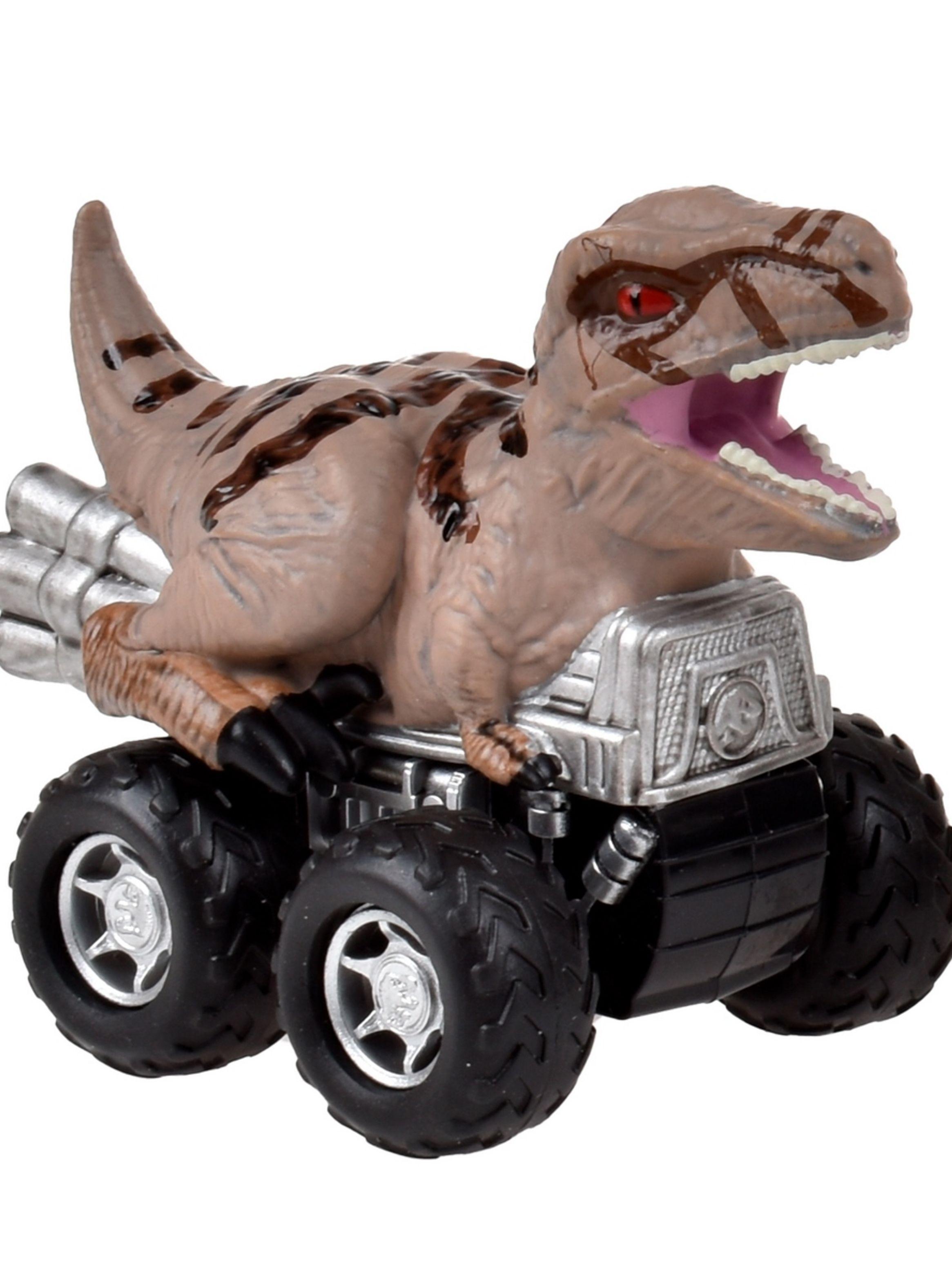 DINOSAURIO VEHÍCULO PULLBACK JURASSIC WORLD - ATROCIRAPTOR-0