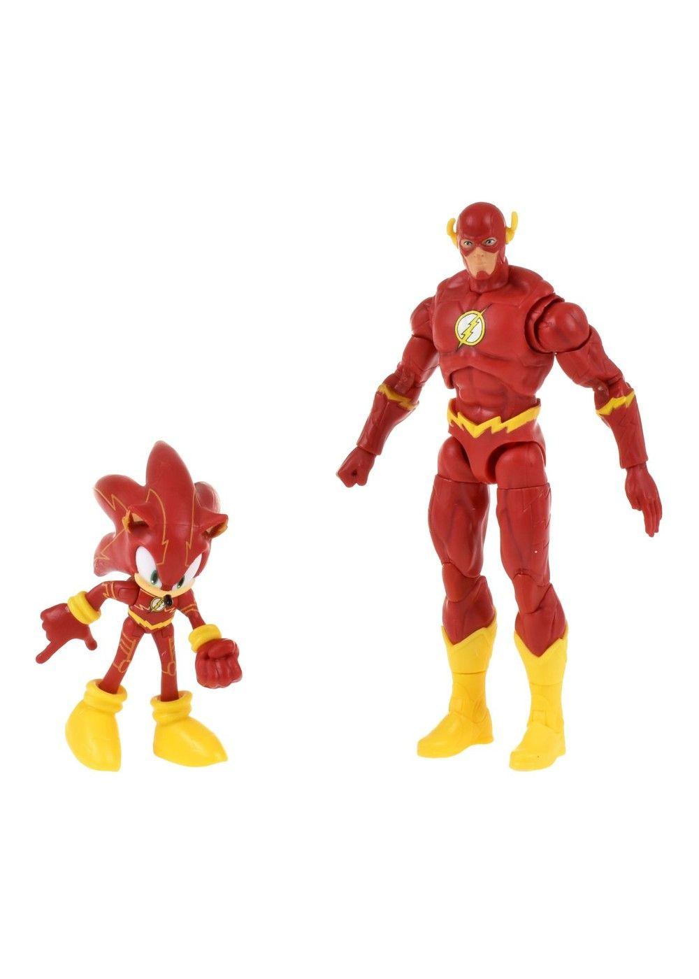 SET 2 FIGURAS DE 6 Y 13 CM SONIC DC COMICS - SONIC THE FLASH-3