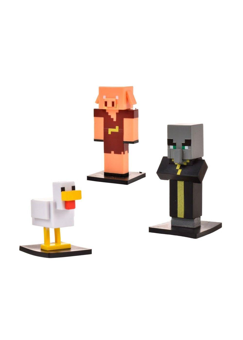 Set 3 Figuras 6 Cms Toppeez Minecraft - Gallina-2