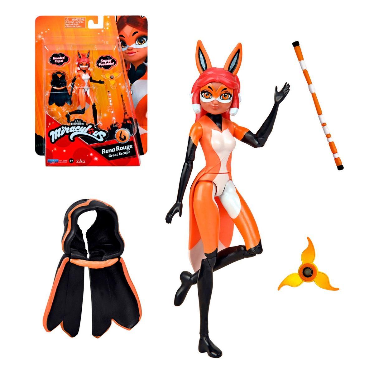 Miraculous Rena Rouge 13 Cm Articulada-0
