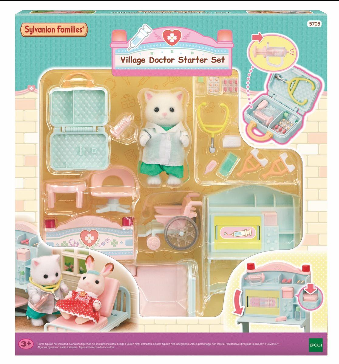 SET DOCTORA DE LA ALDEA  SYLVANIAN FAMILIES-2