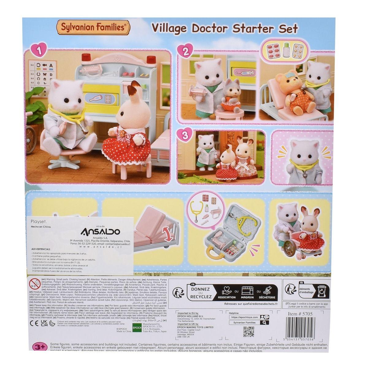 SET DOCTORA DE LA ALDEA  SYLVANIAN FAMILIES-3